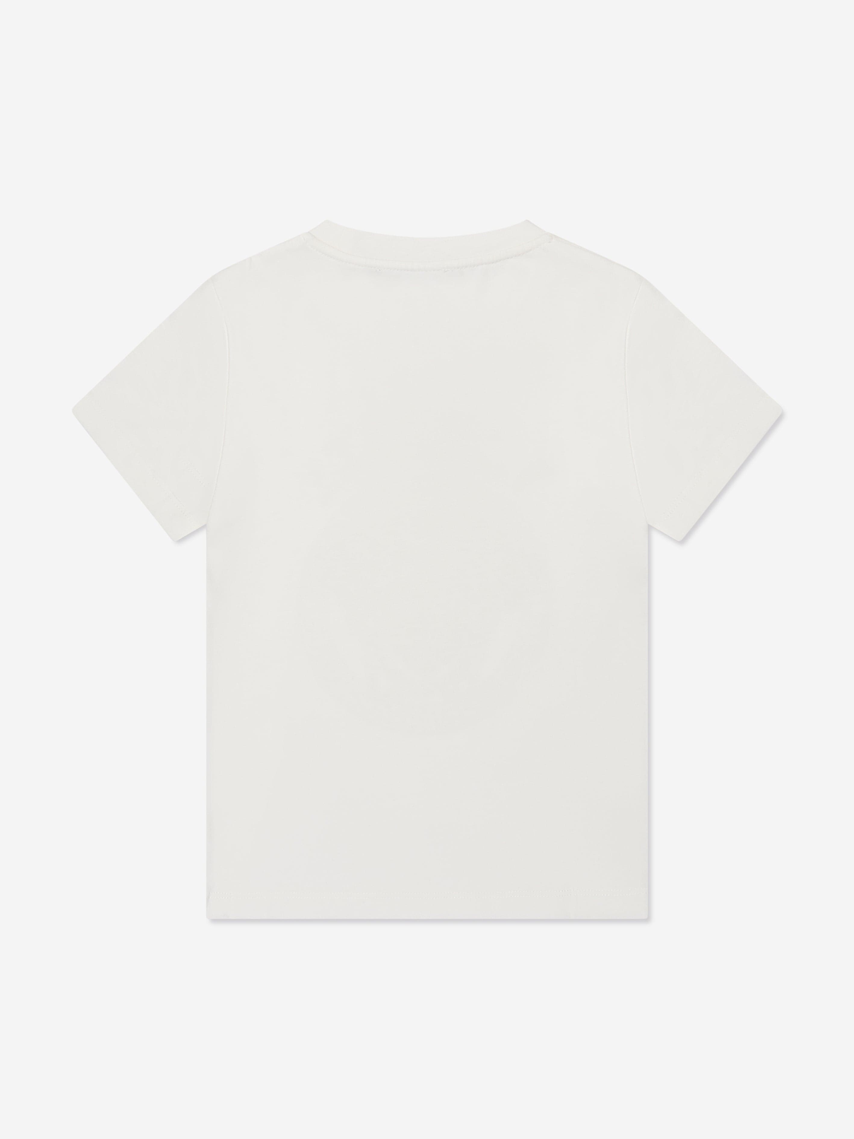 Versace Kids Medusa Logo T-Shirt in White