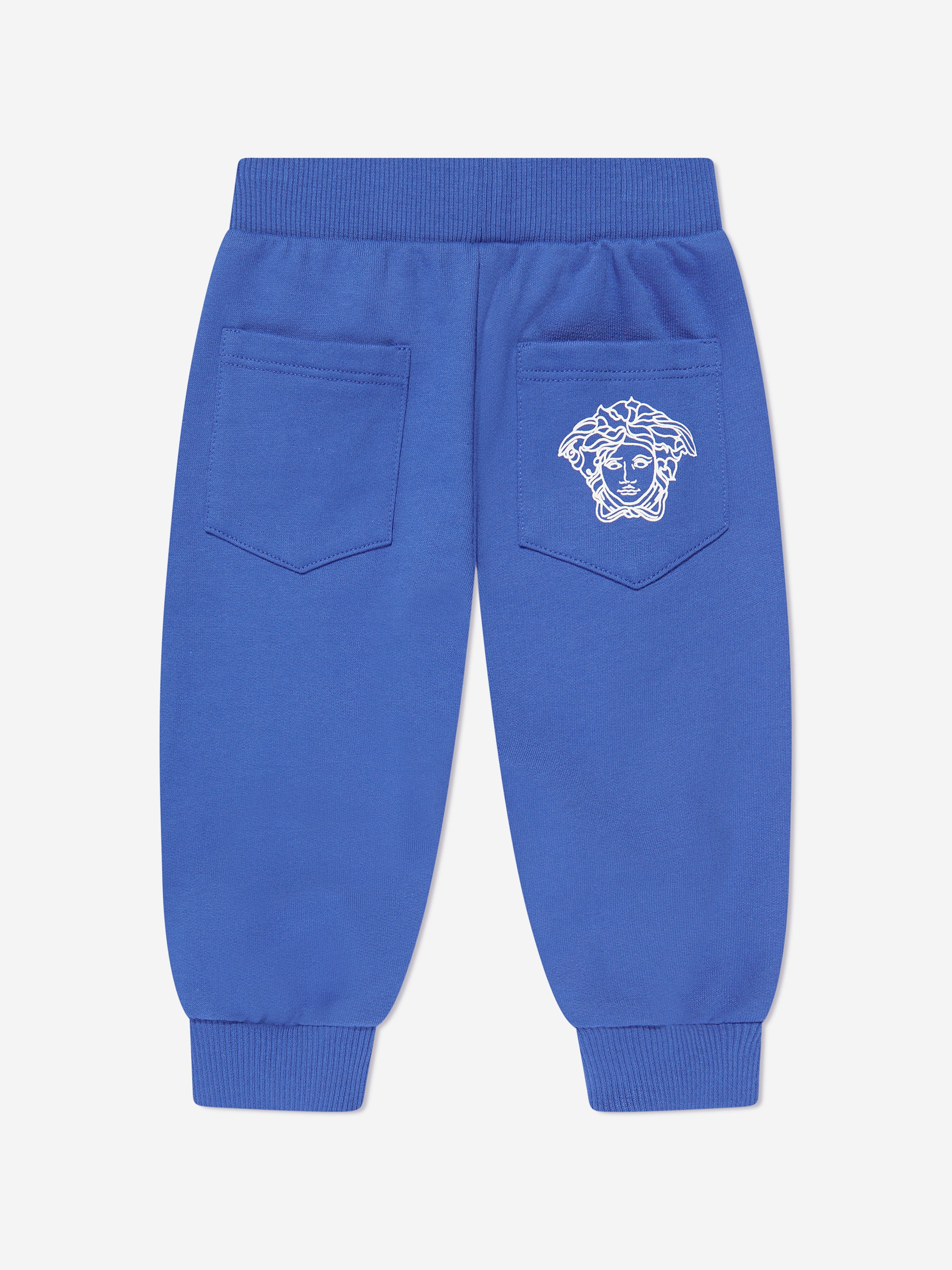 Versace Baby Boys La Greca Joggers in Blue