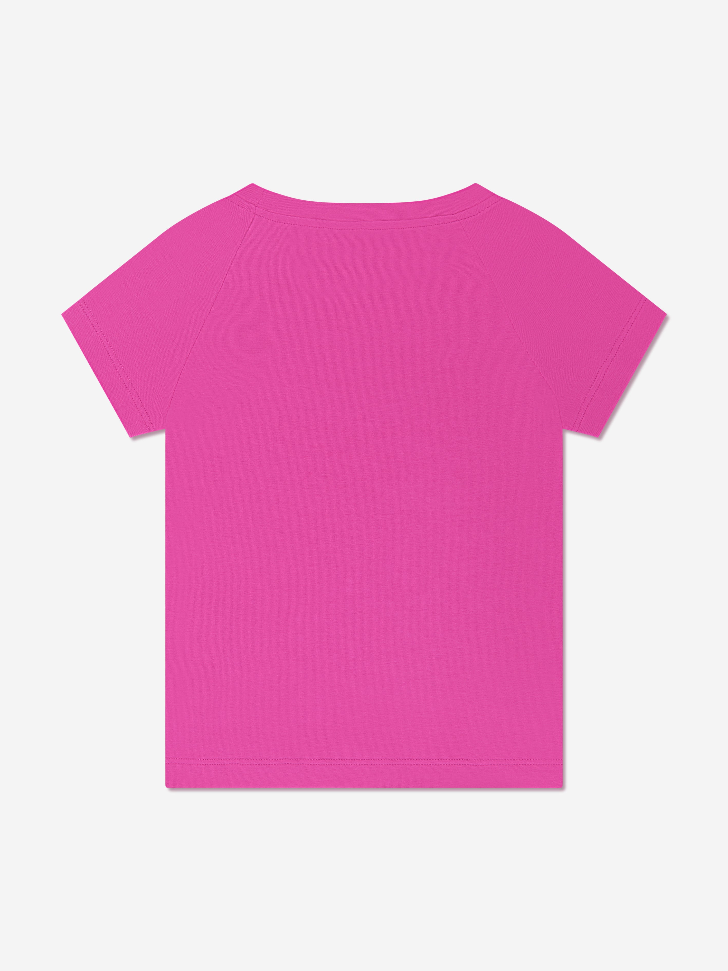 Versace Girls Logo T-Shirt in Pink