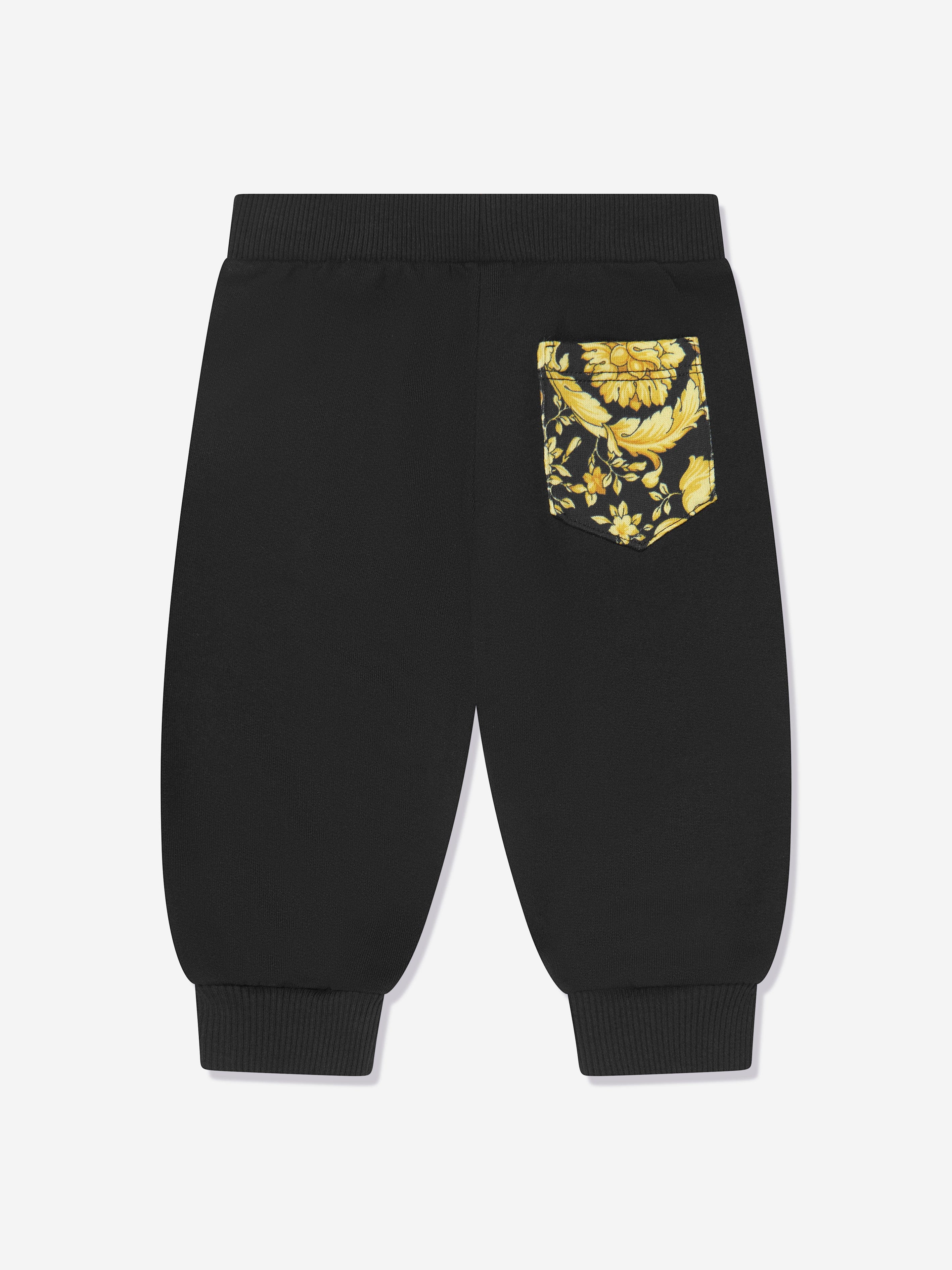 Versace Baby Barocco Joggers in Black