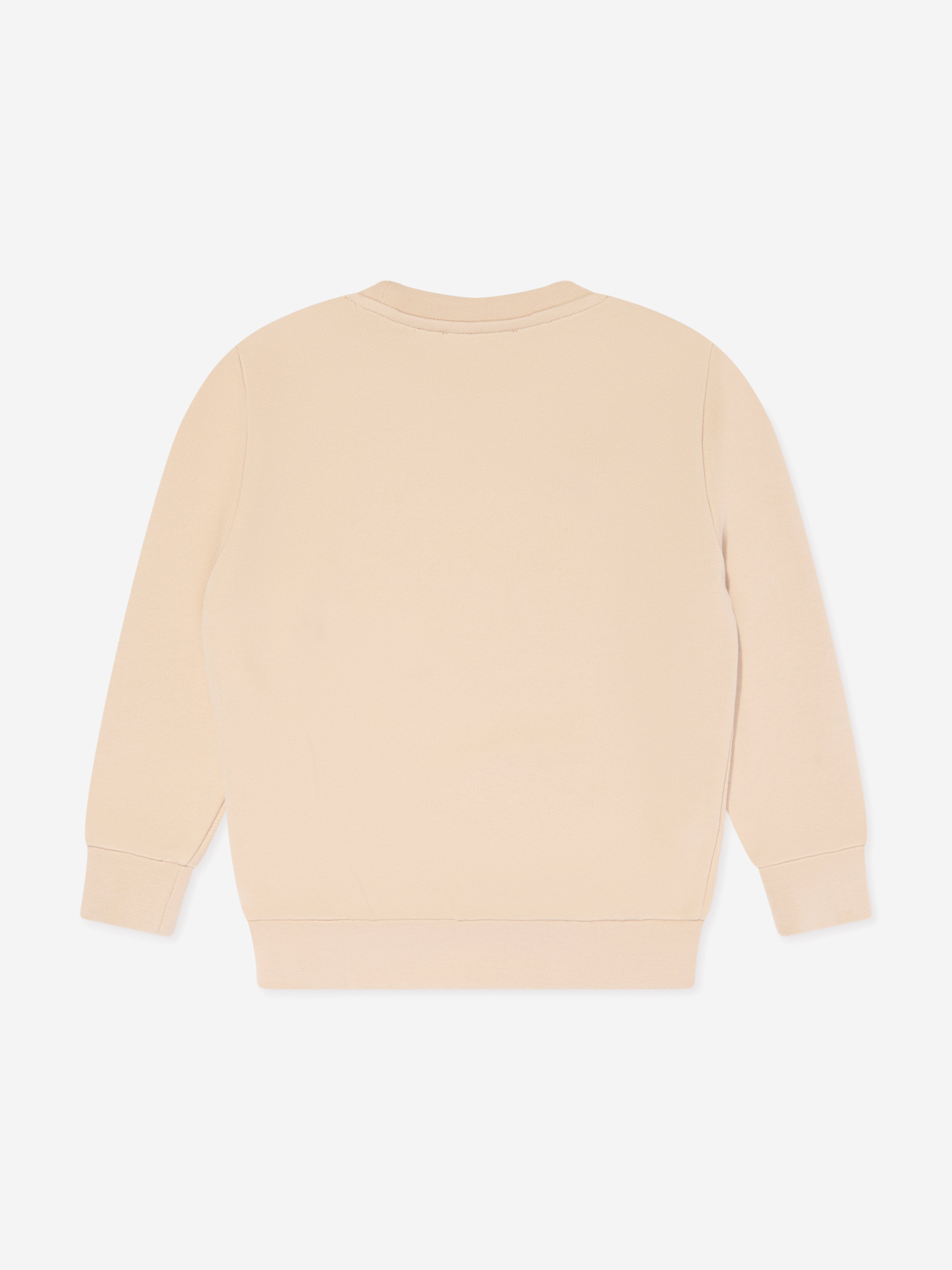 Versace Boys Logo Sweatshirt in Beige