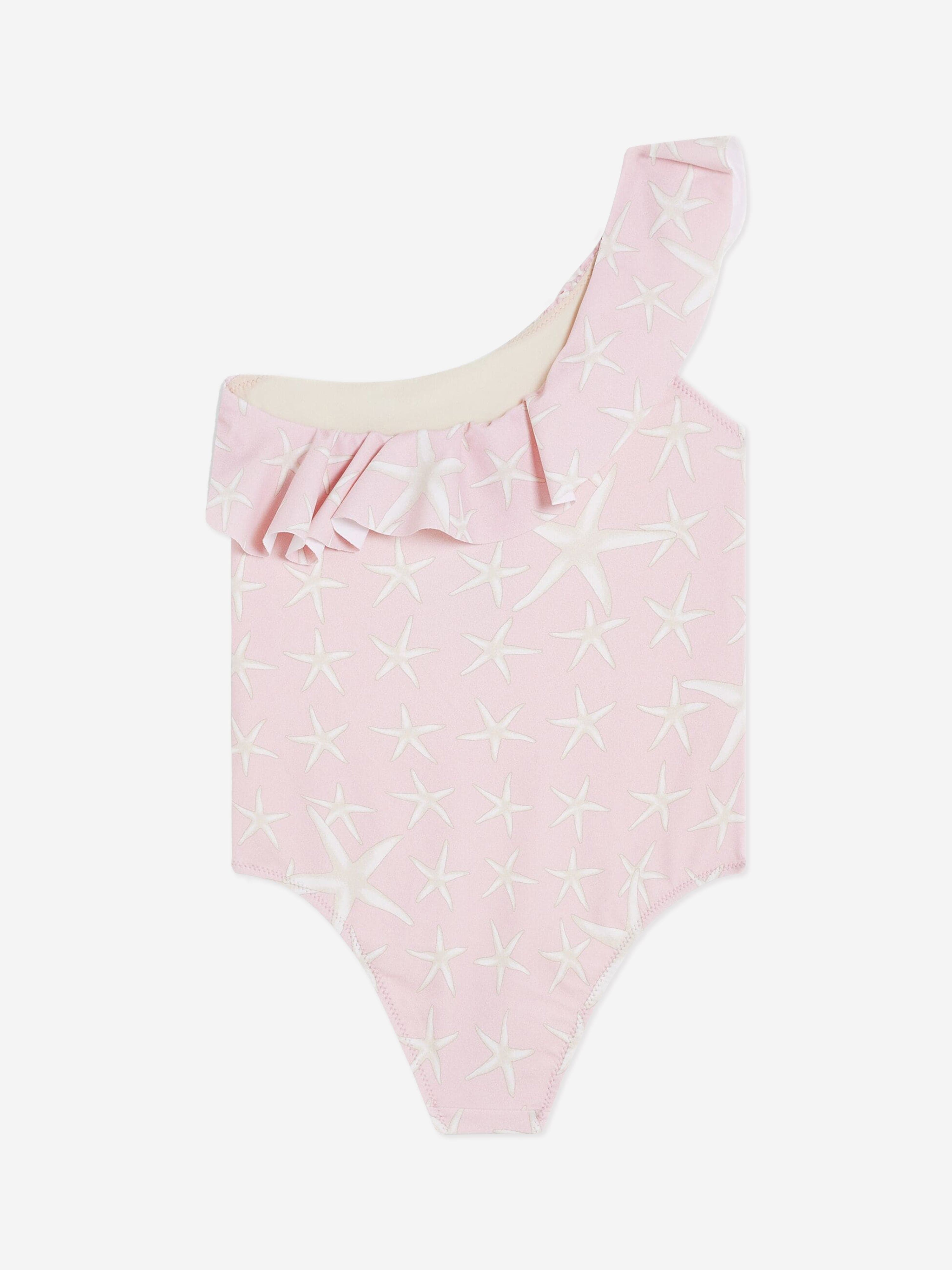 Versace Girls Starfish Logo Swimsuit in Pink