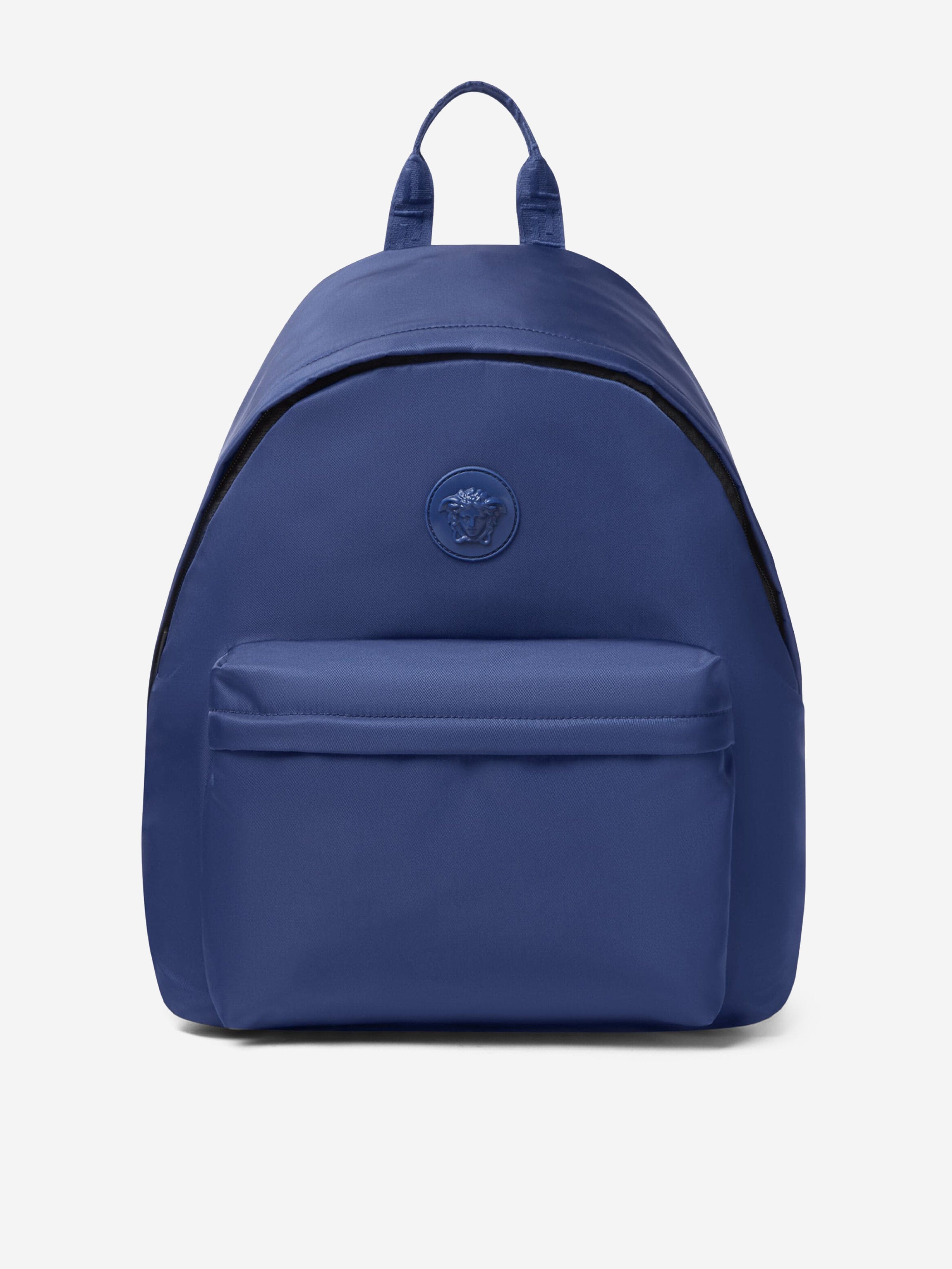 Versace Kids Logo Backpack in Blue (33cm)