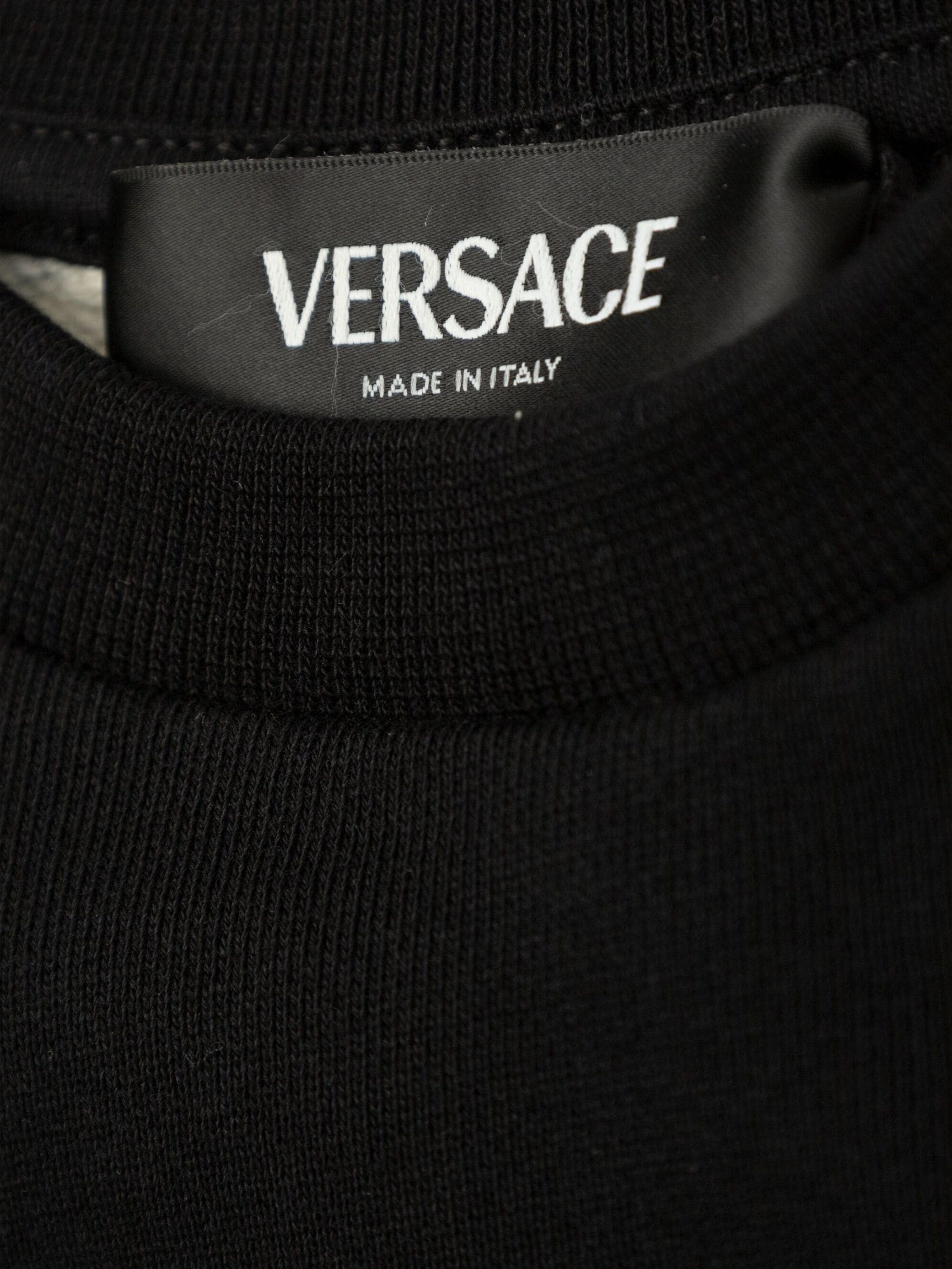 Versace Girls Barocco Sweatshirt in Black