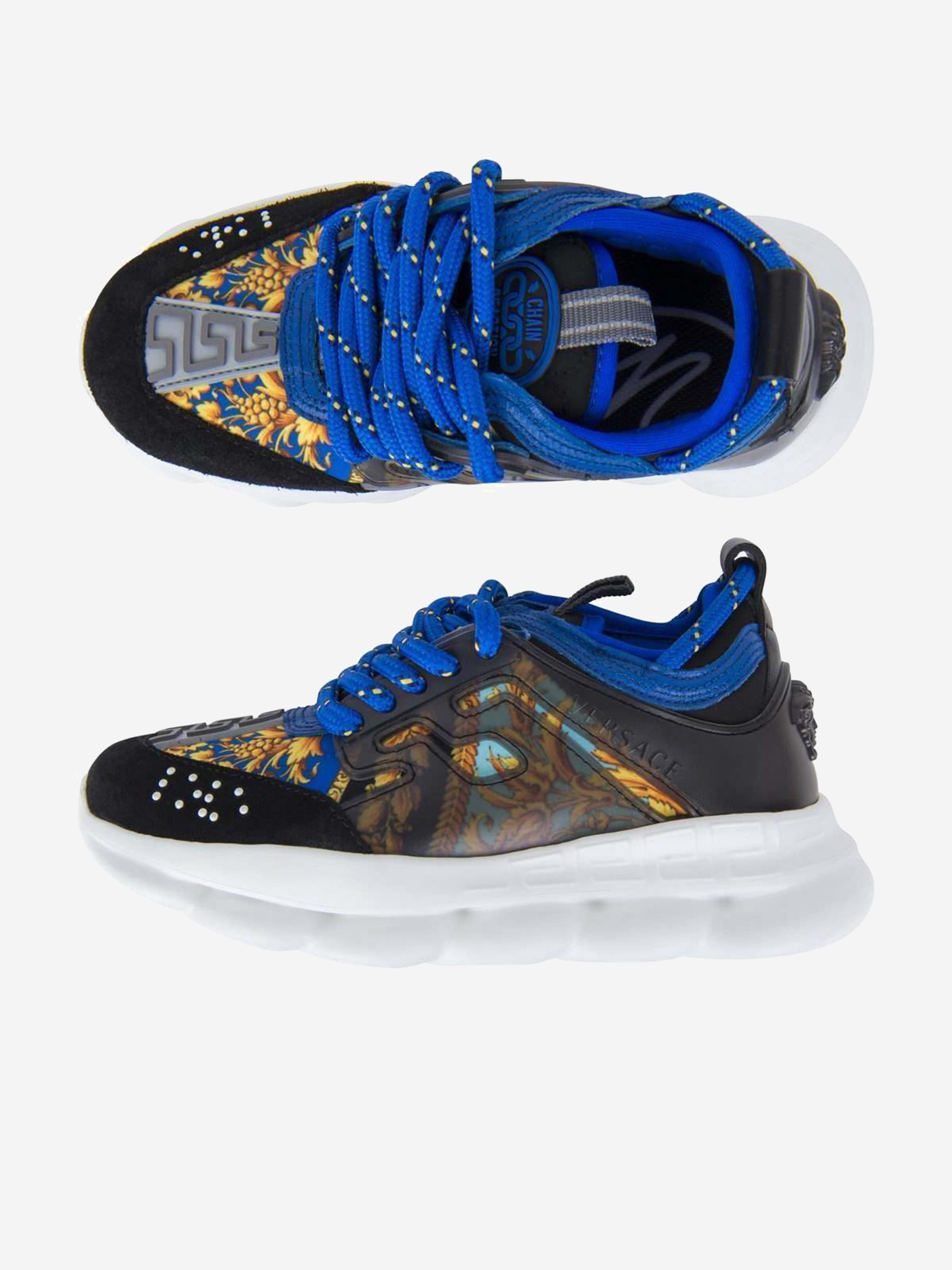 Versace Boys Chain Reaction Trainers