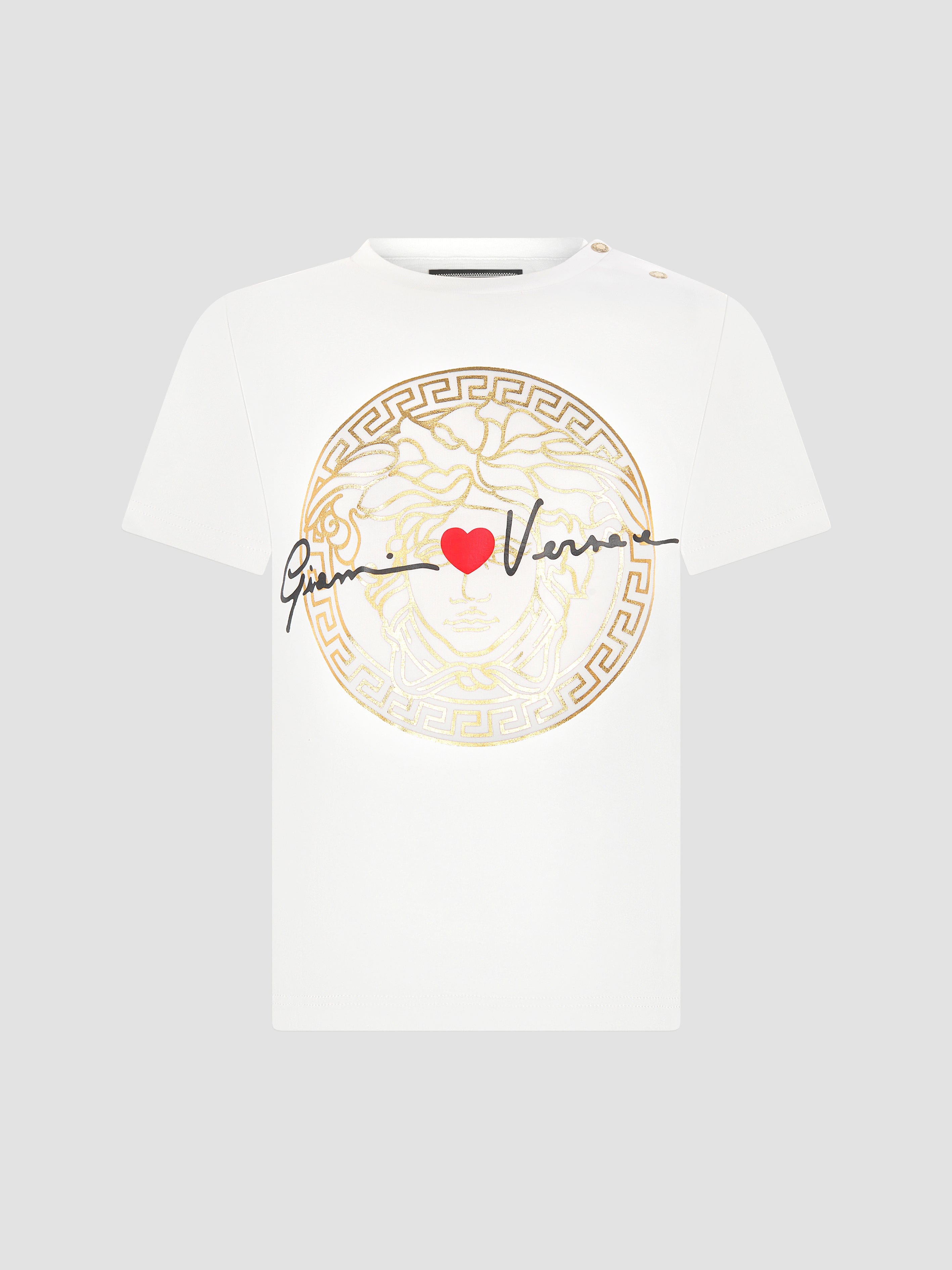 Versace Baby Cotton Logo T-Shirt