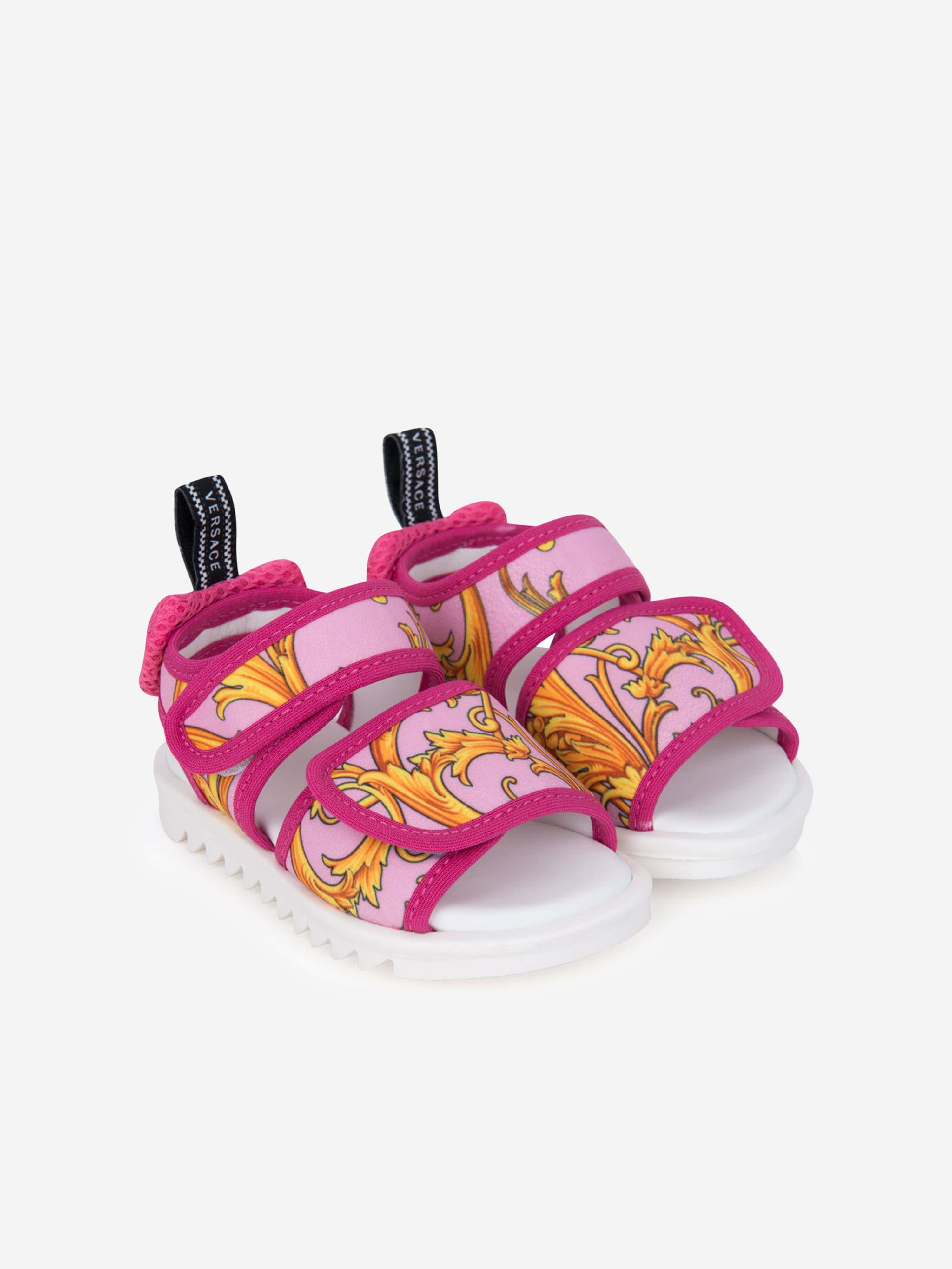 Versace Girls Neoprene Baroque Sandals