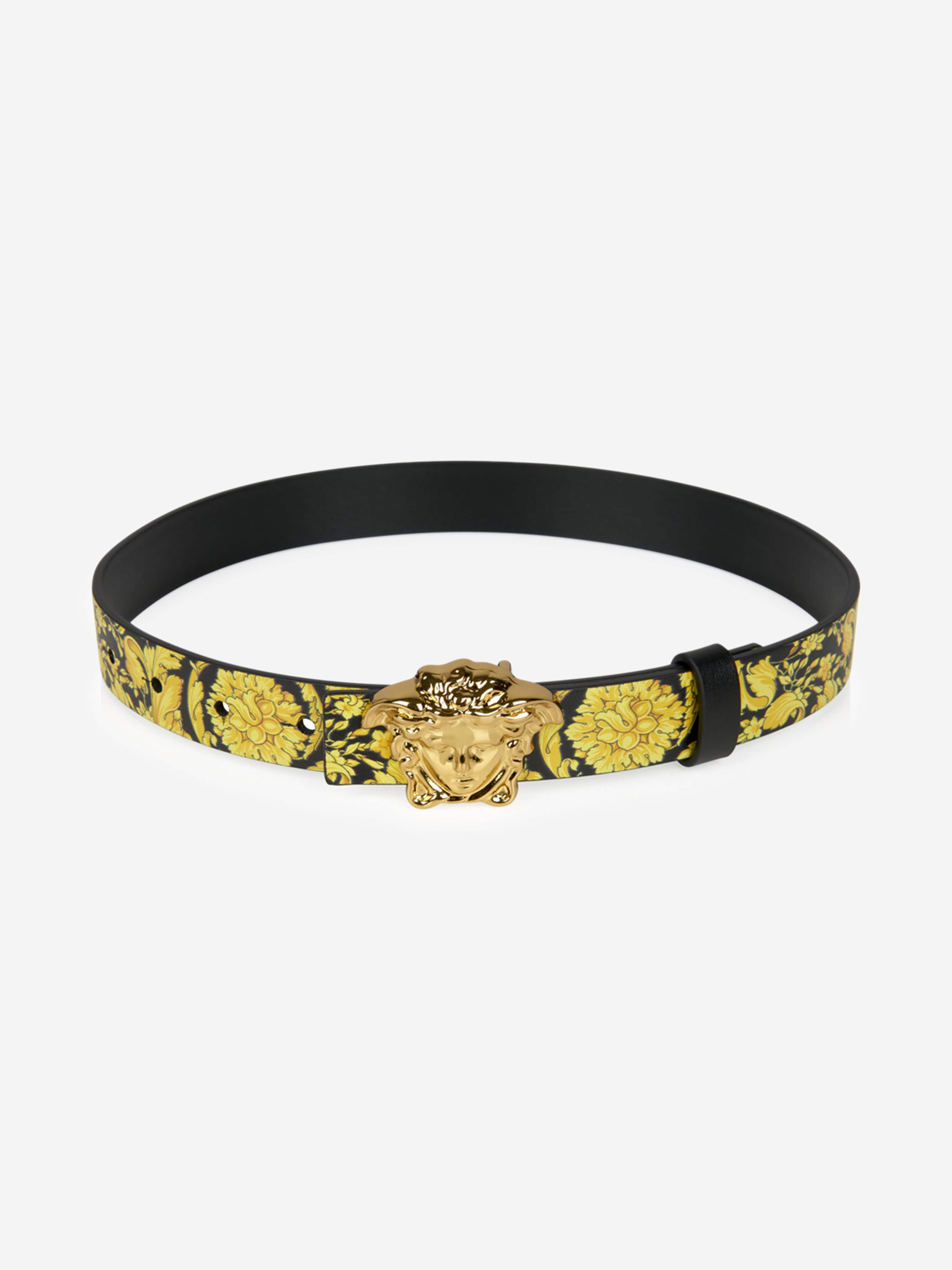 Versace Kids Barocco Reversible Belt