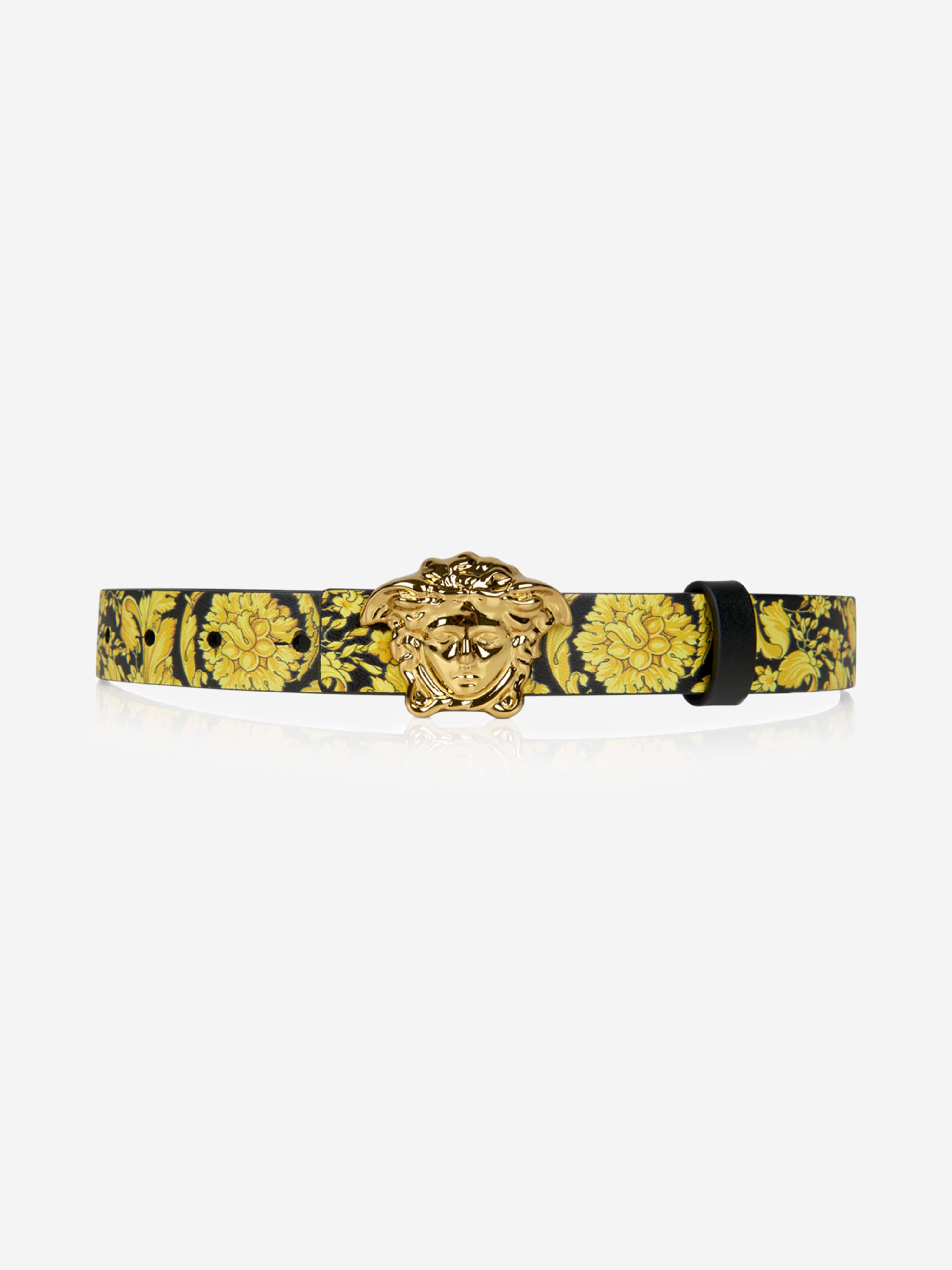 Versace Kids Barocco Reversible Belt