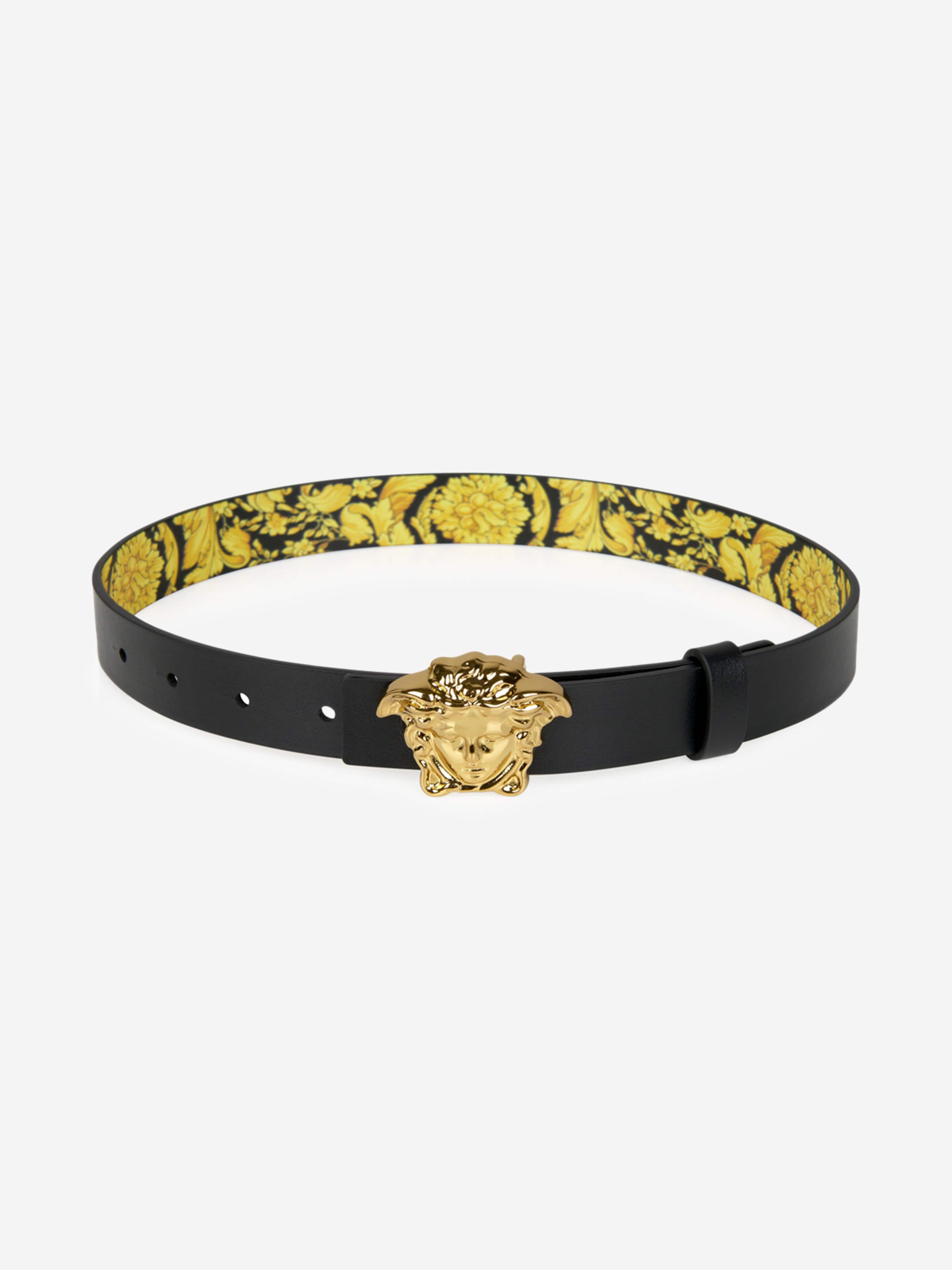 Versace Kids Barocco Reversible Belt