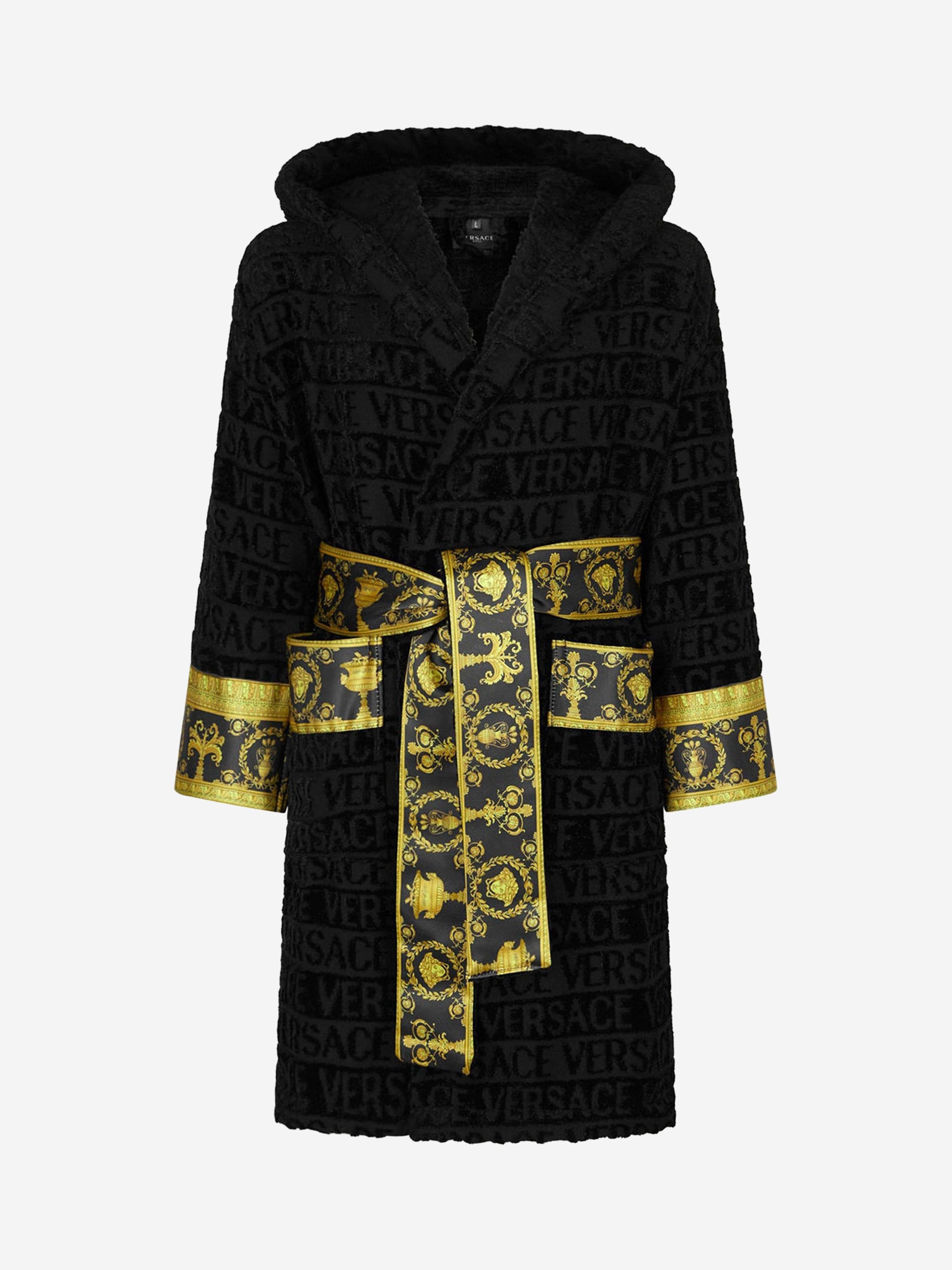 Versace Kids Baroque Bathrobe