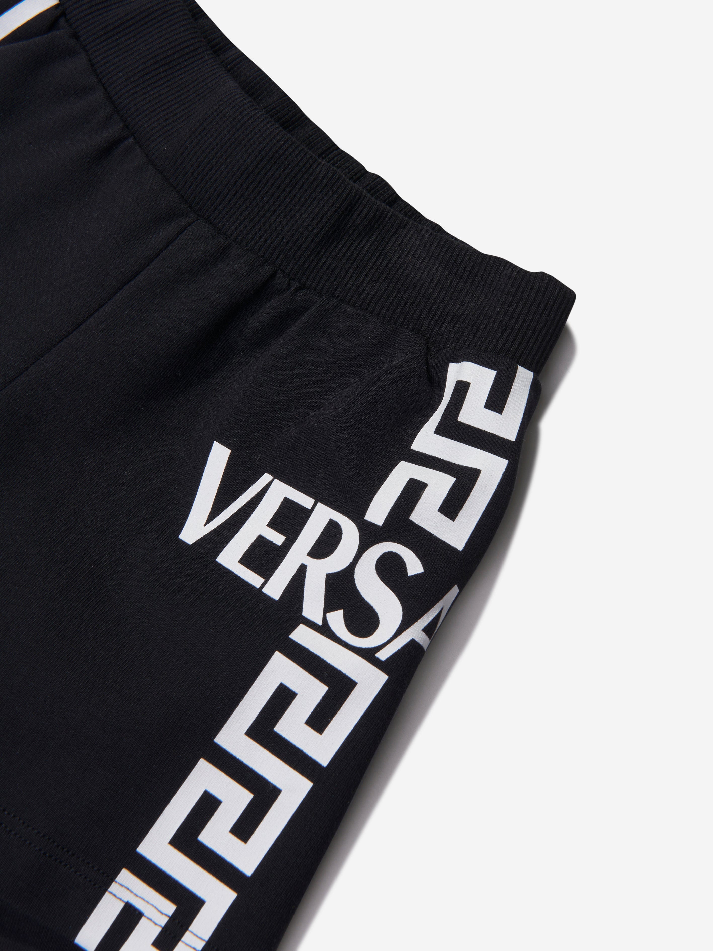 Versace Baby Boys Cotton Greca Logo Sweat Shorts