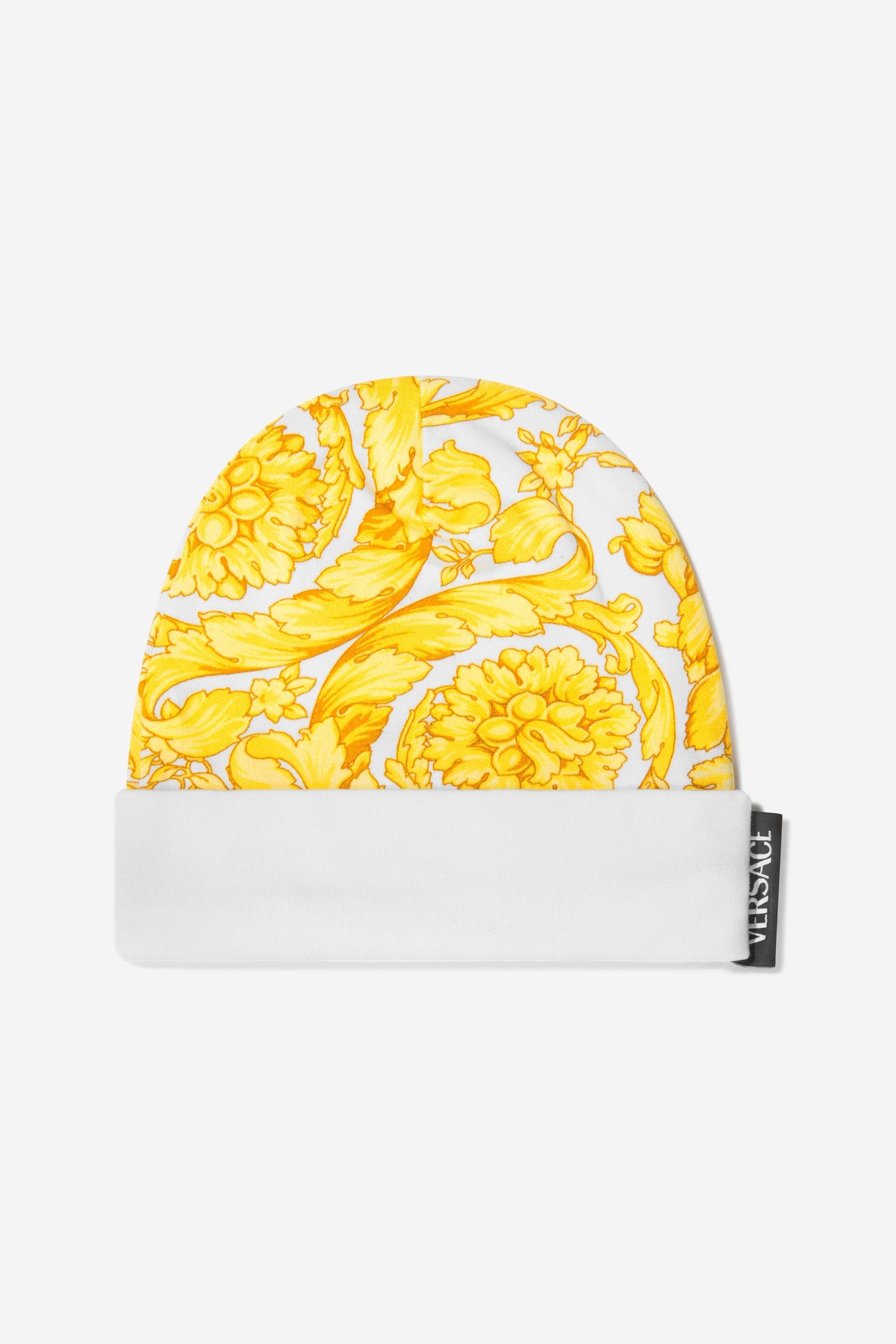 Versace Baby Unisex Cotton Barocco Print Hat