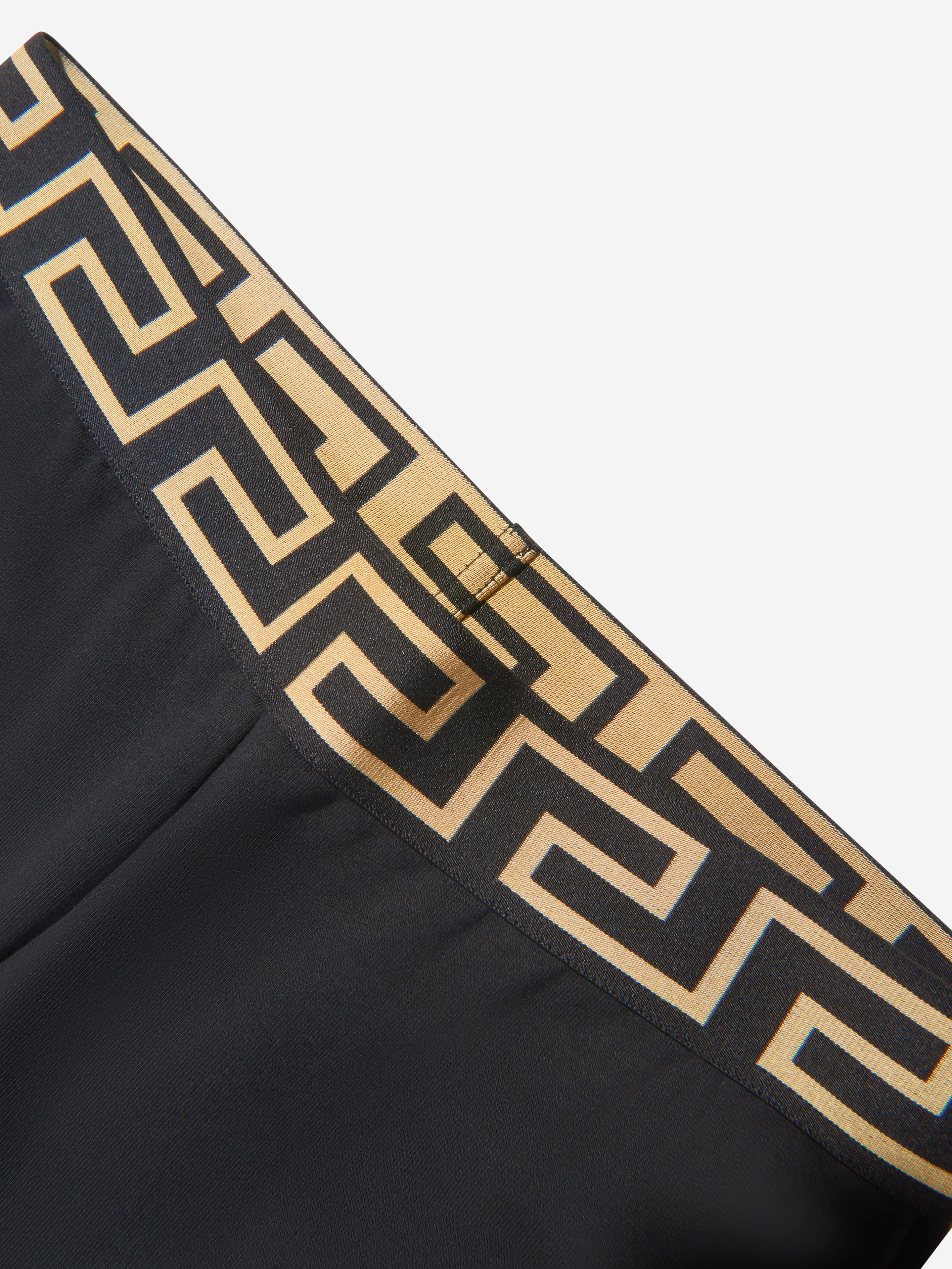 Versace Girls Cotton Logo Sweatpants