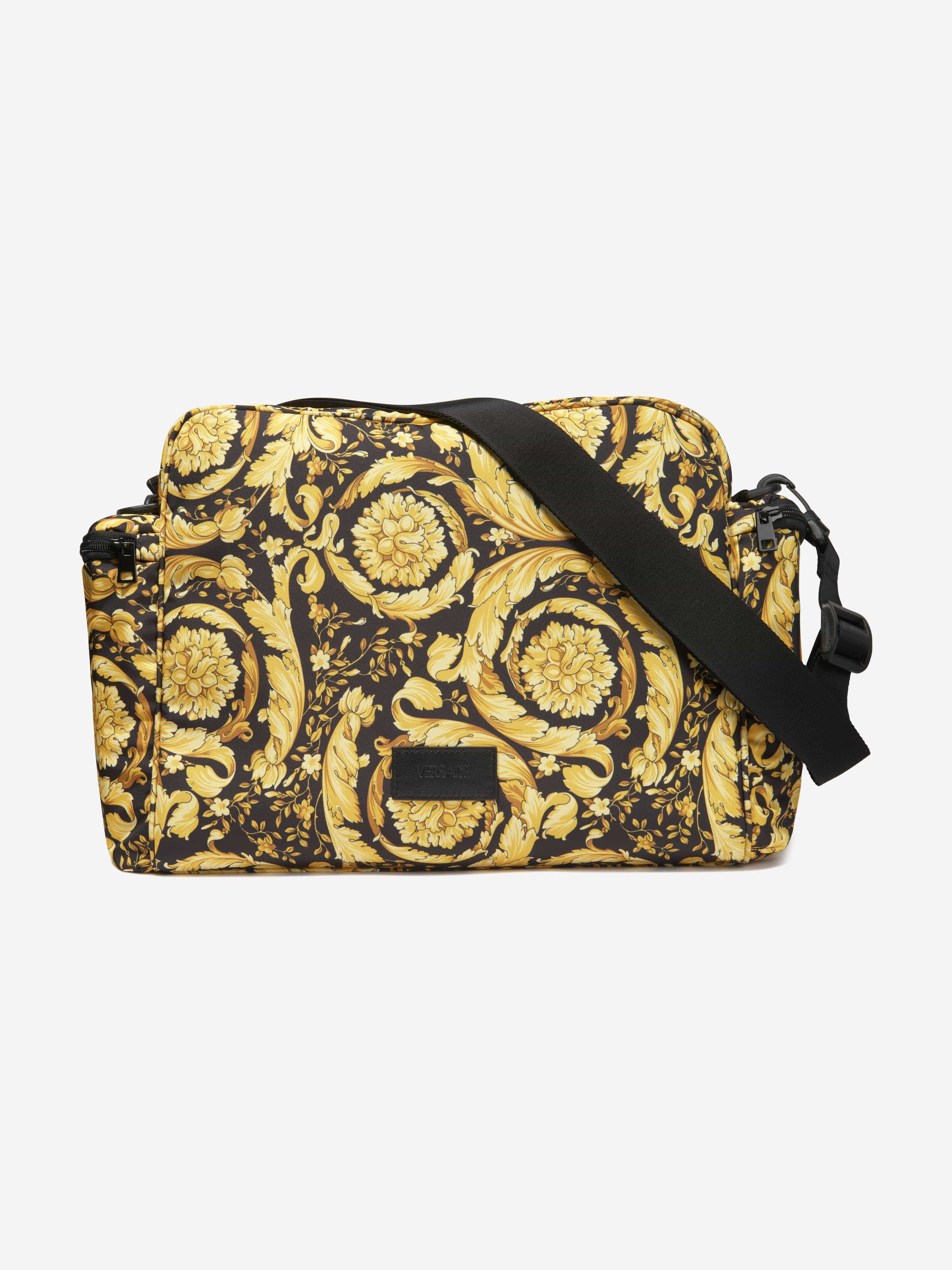 Versace Unisex Barocco Print Baby Changing Bag