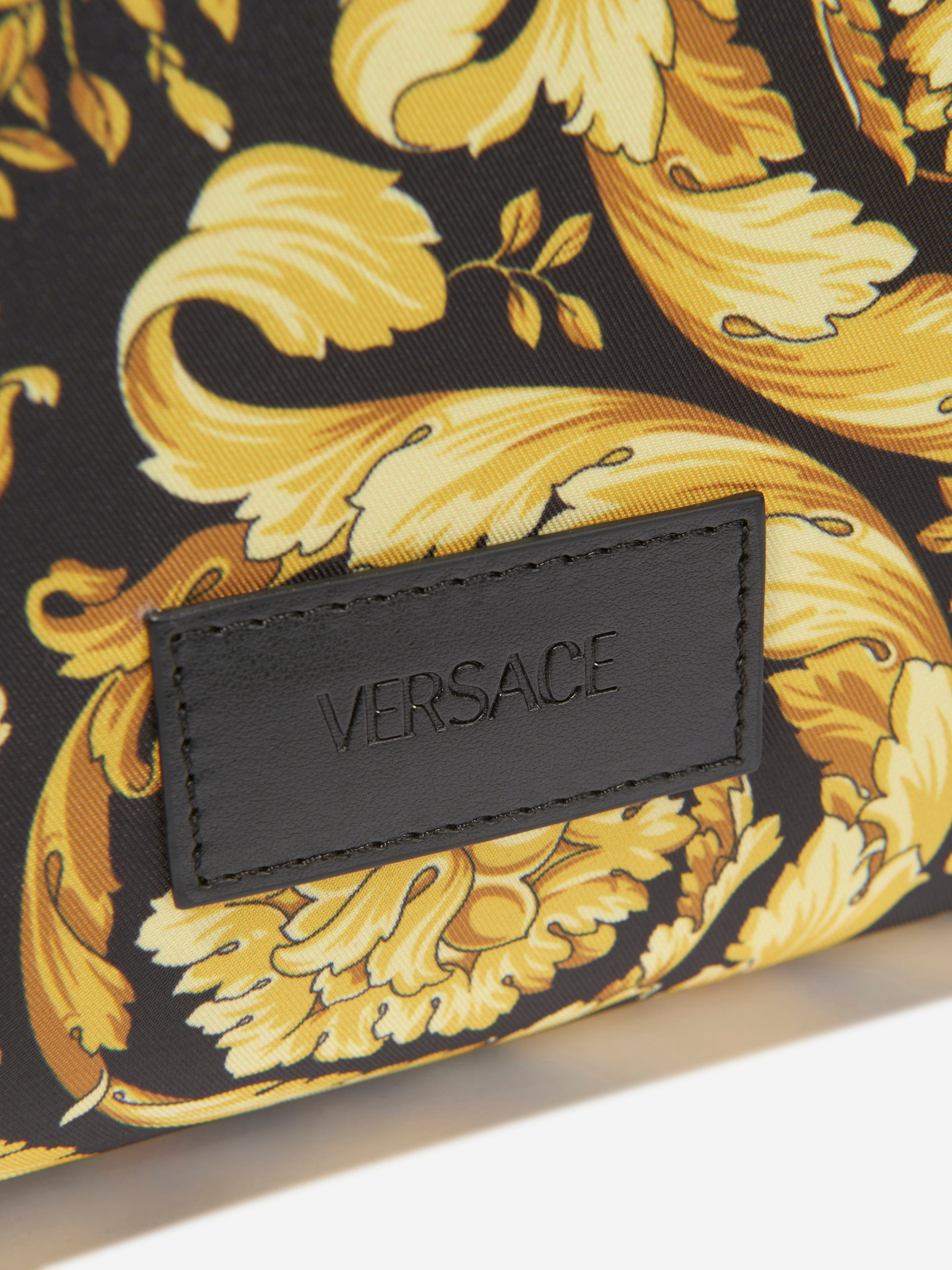 Versace Unisex Barocco Print Baby Changing Bag