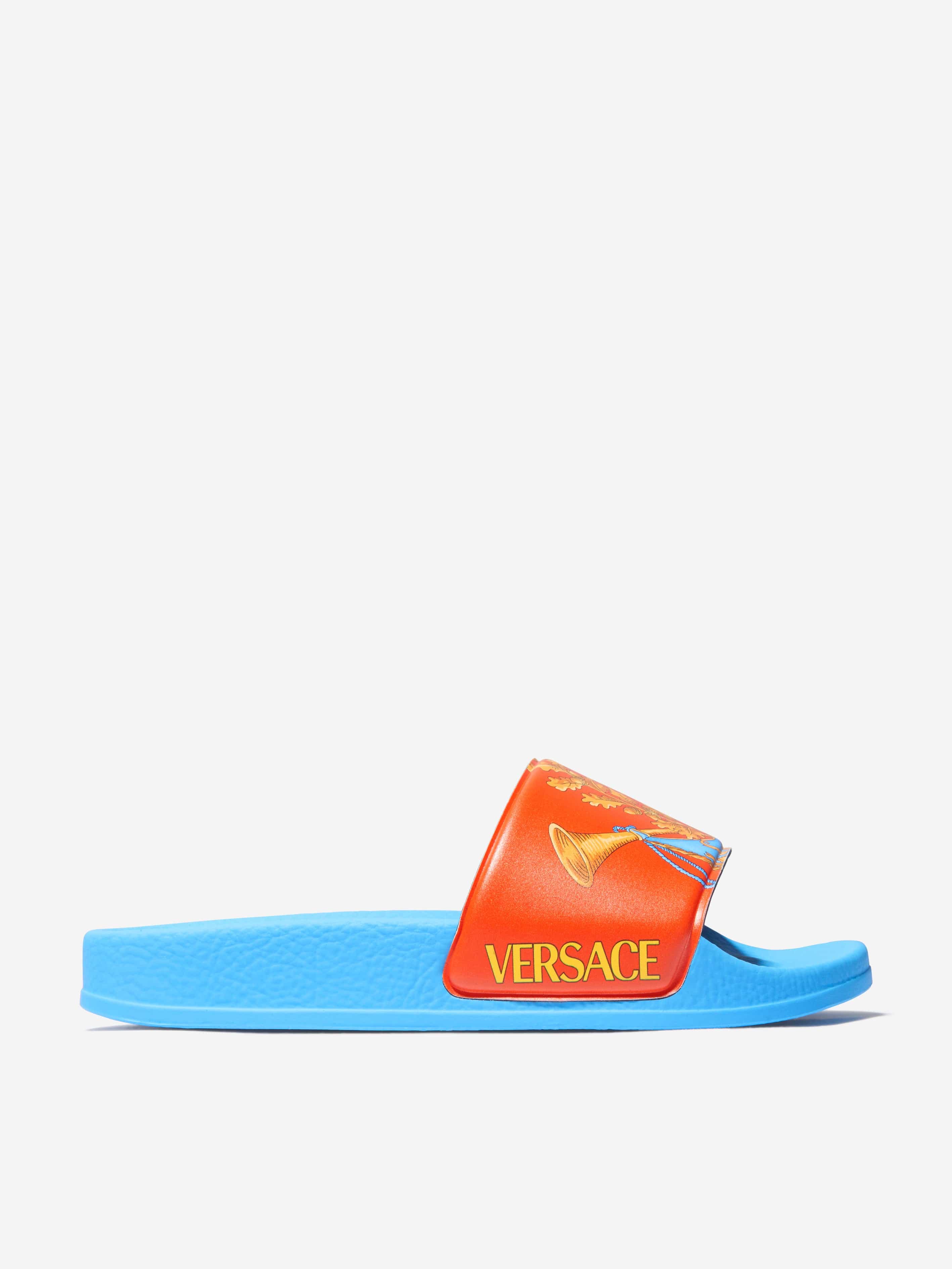 Versace Unisex PVC Royal Rebellion Sliders