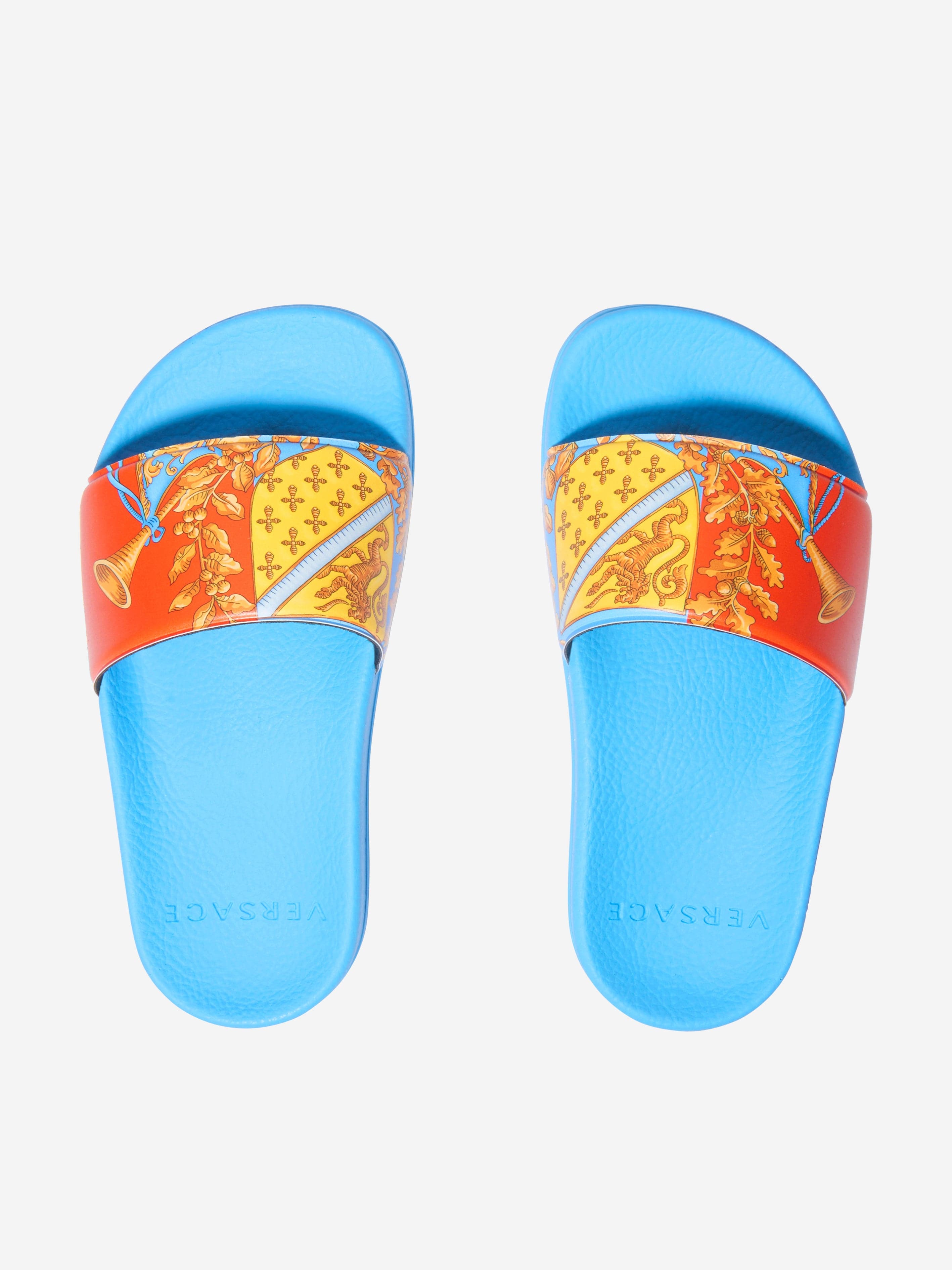 Versace Unisex PVC Royal Rebellion Sliders