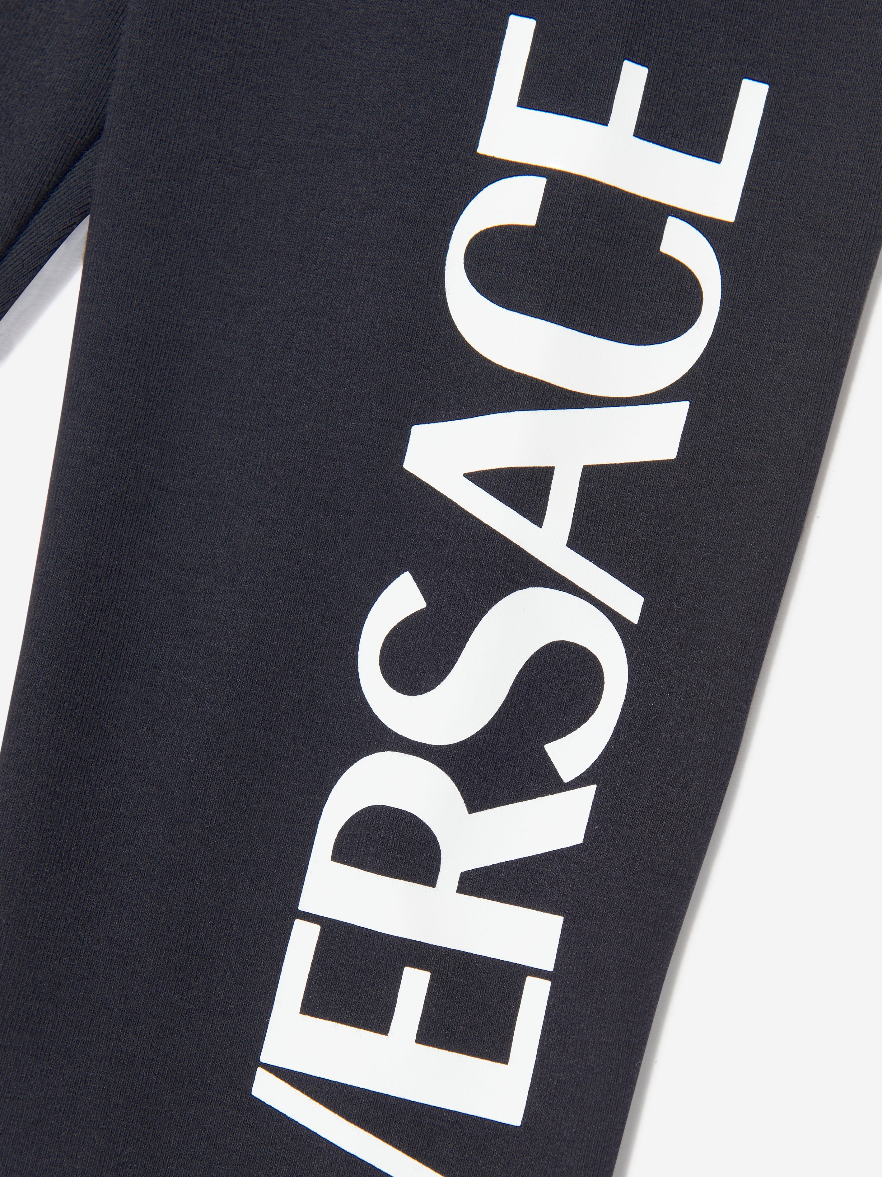 Versace Girls Logo Leggings in Black