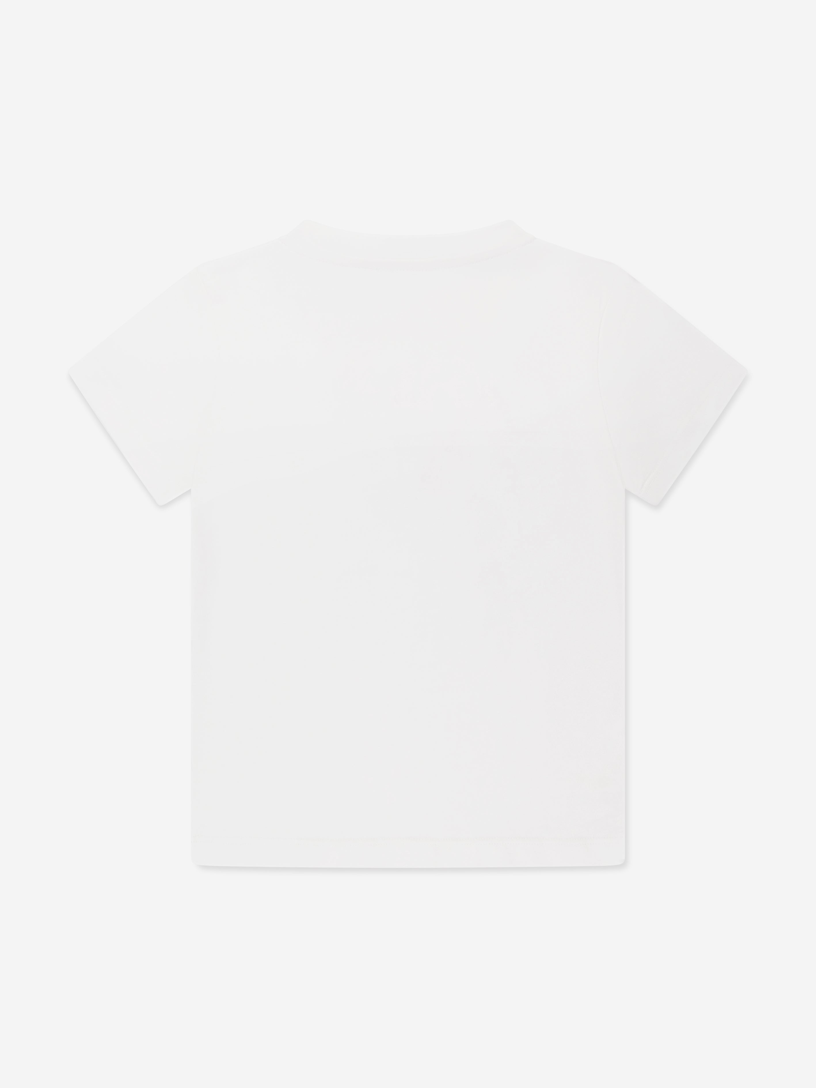 Versace Girls Princess Logo T-Shirt in White