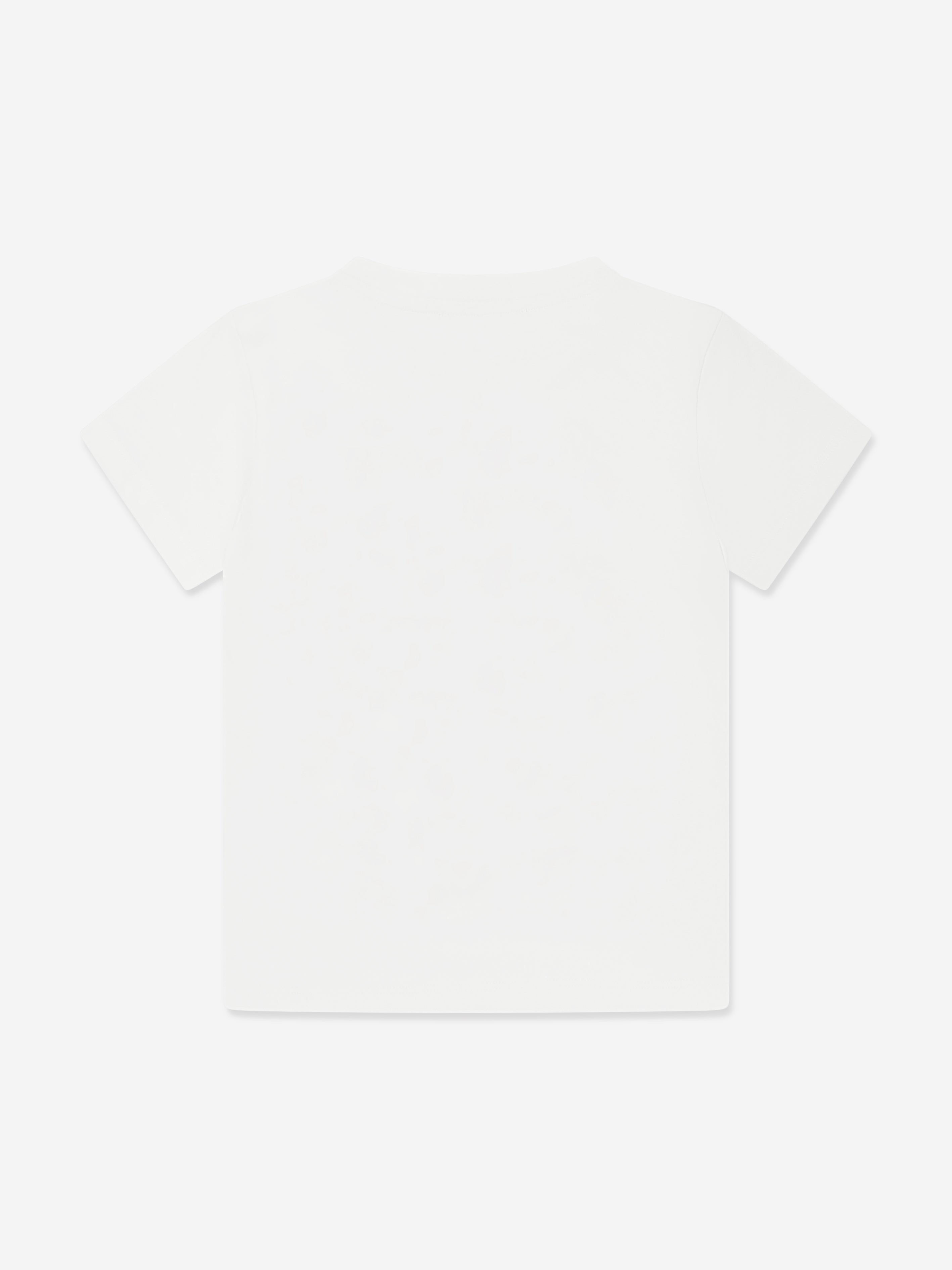 Versace Girls Medusa Logo T-Shirt in White