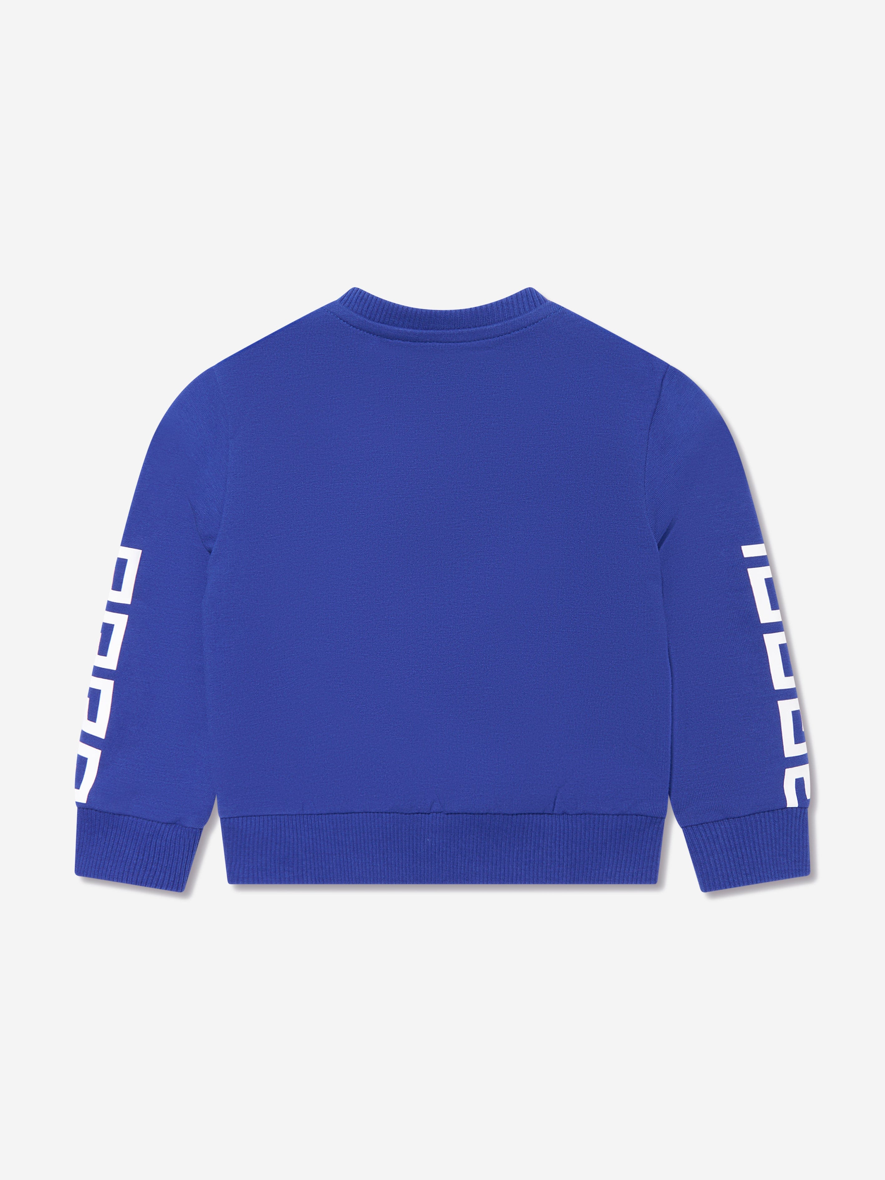 Versace Baby Boys Logo Sweatshirt in Blue