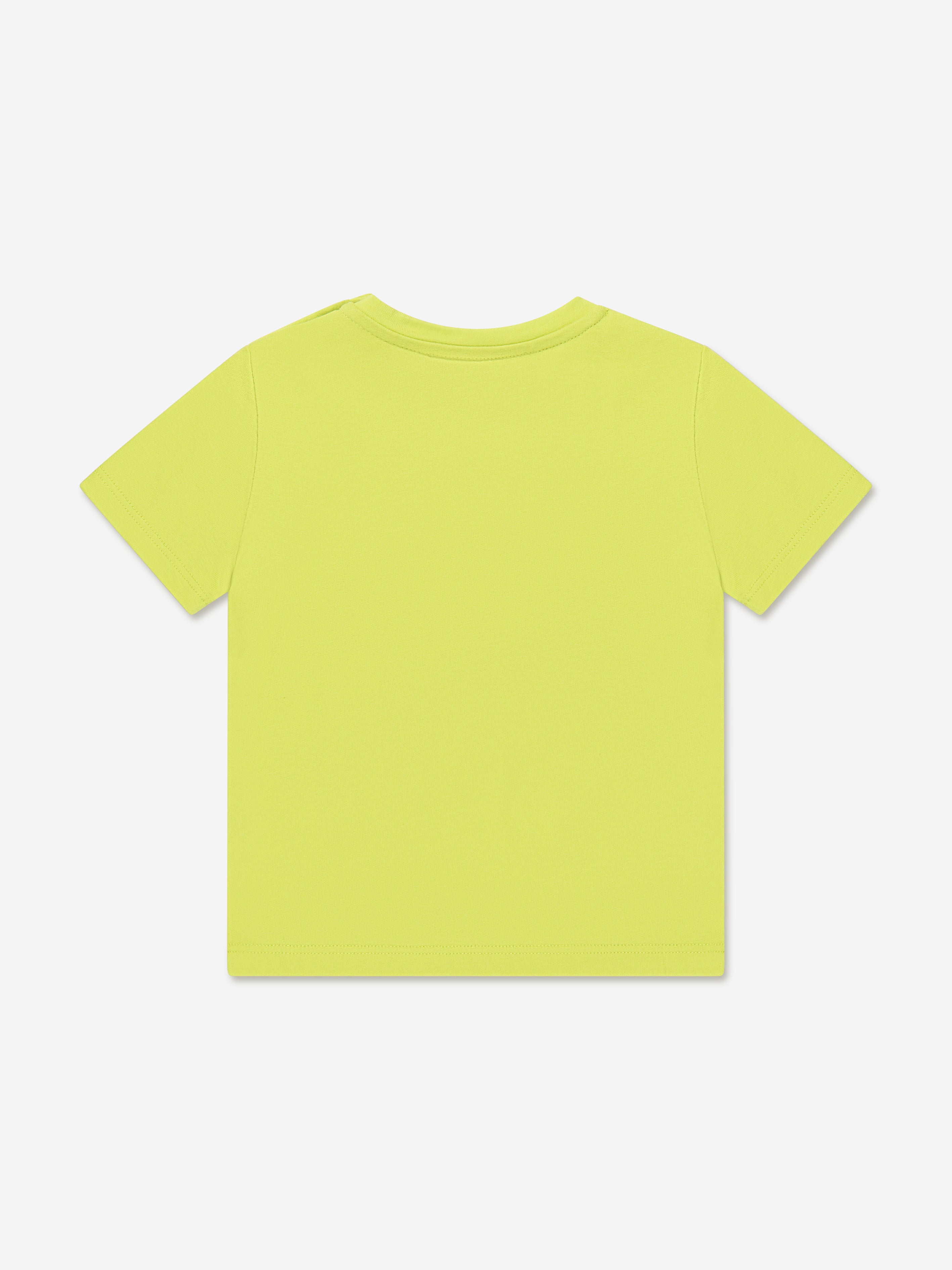 Versace Baby Boys Crocodile T-Shirt in Lime