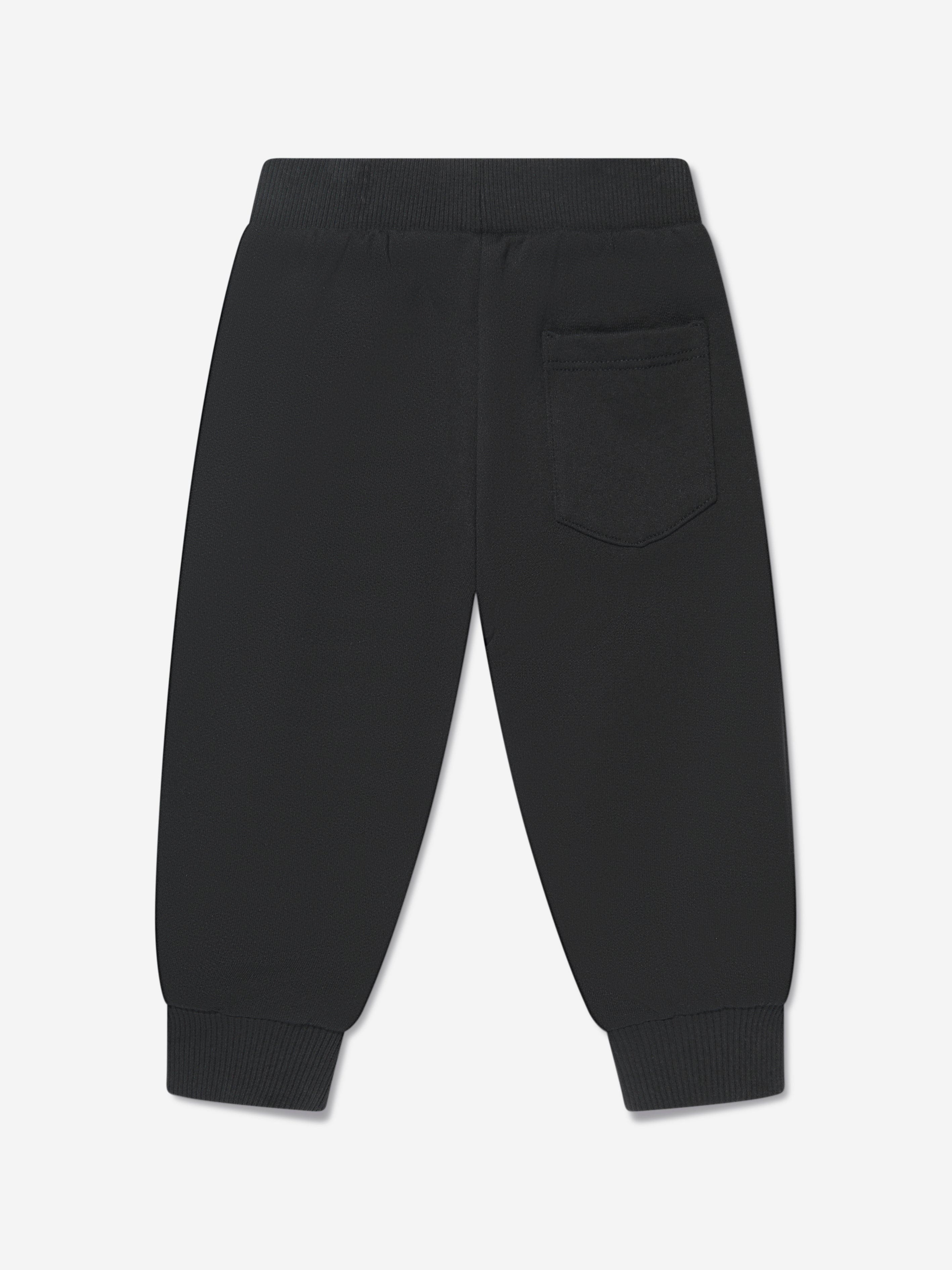 Versace Baby Boys Logo Joggers in Black