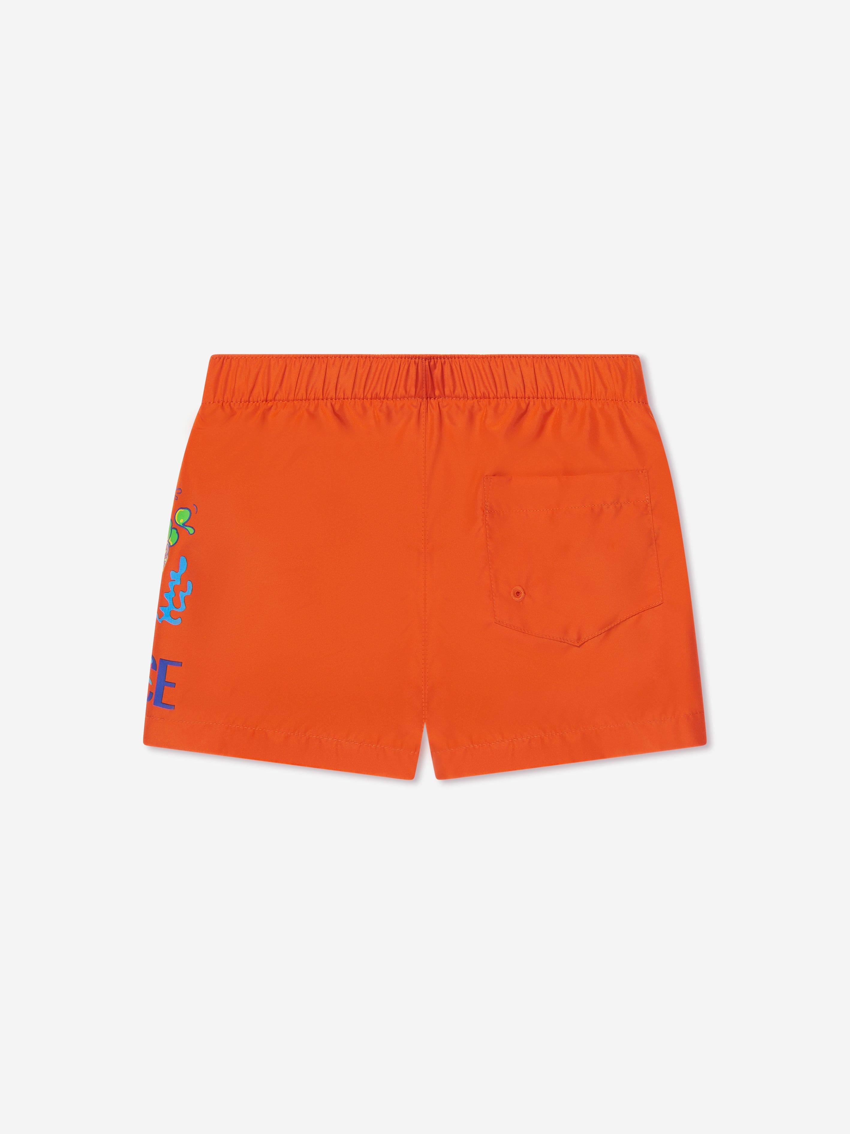 Versace Baby Boys Swim Shorts in Orange