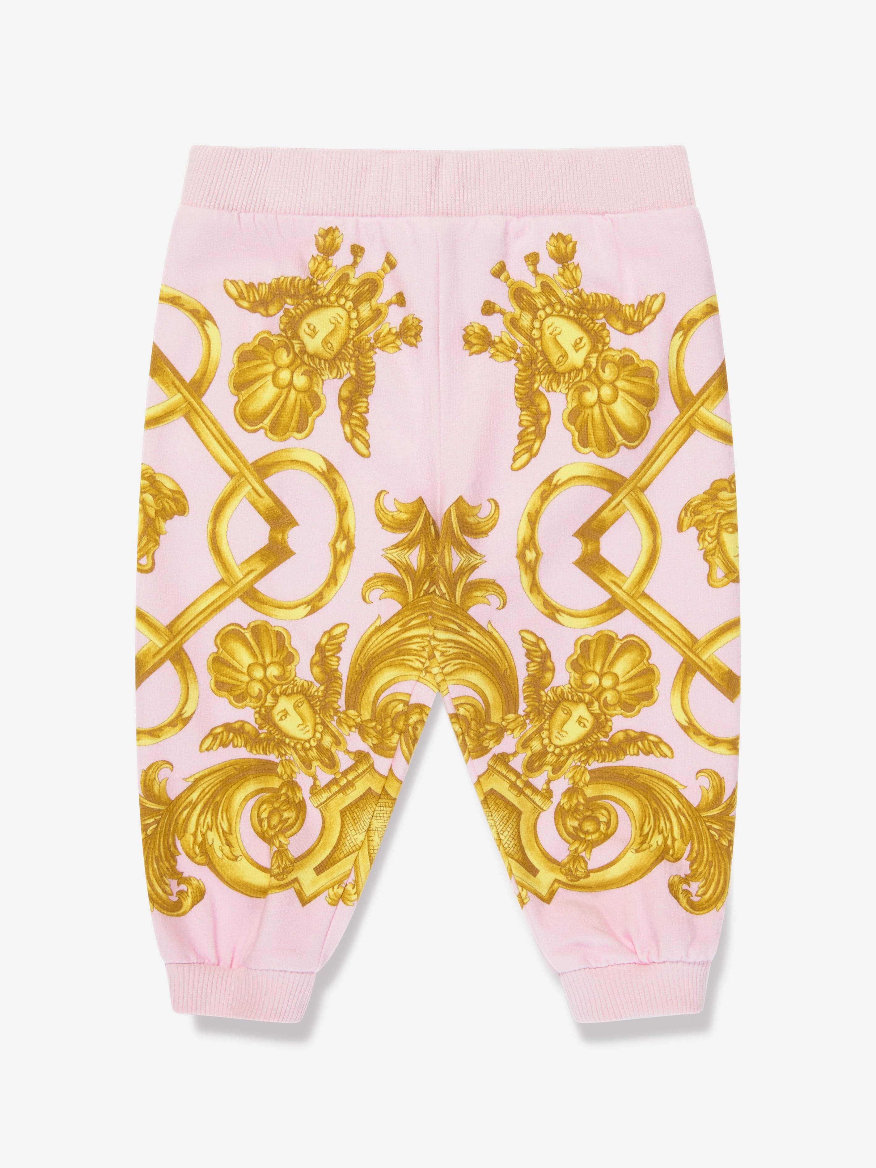 Versace Baby Girls Tracksuit in White