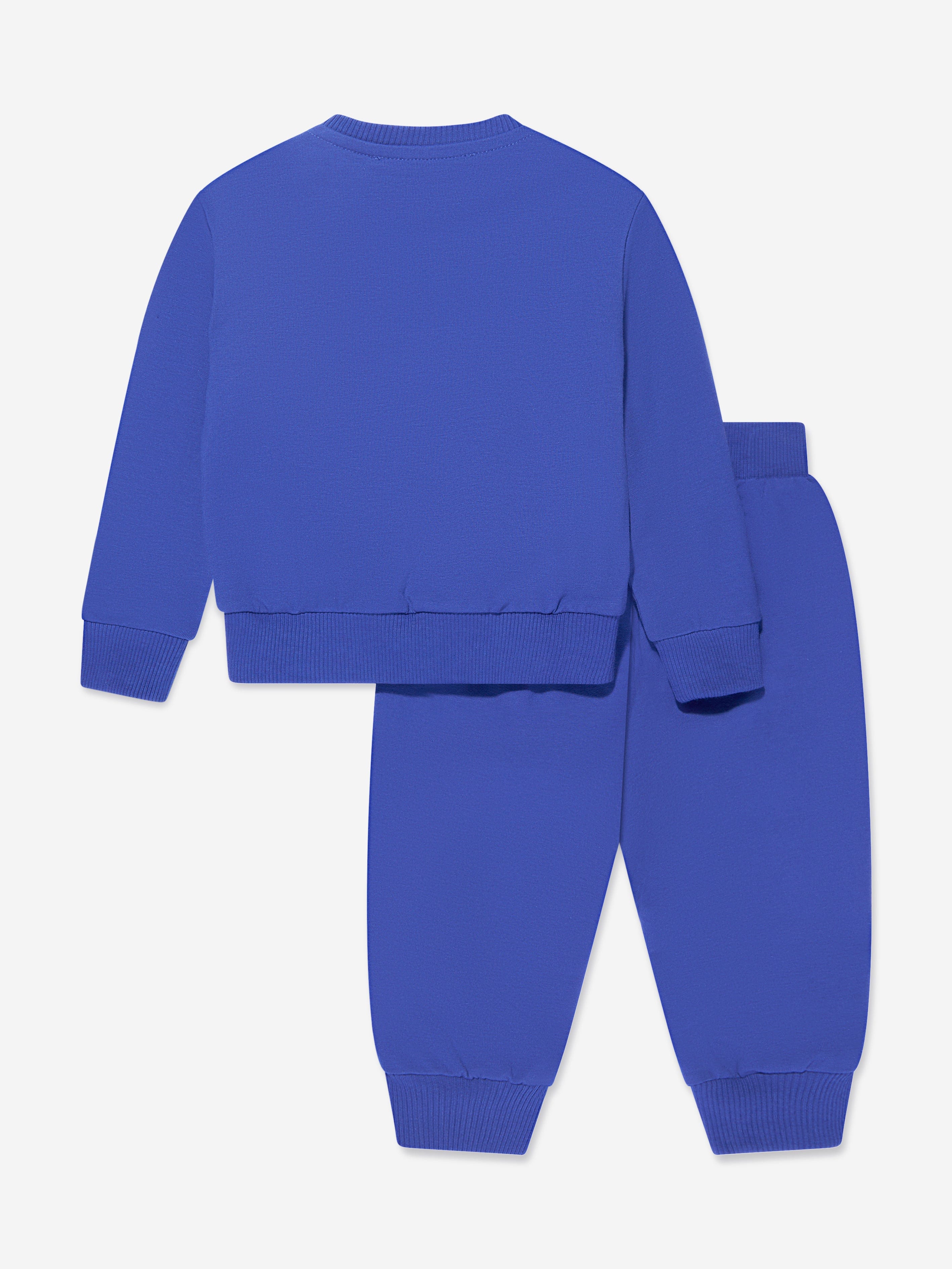 Versace Baby Boys Logo Tracksuit in Blue