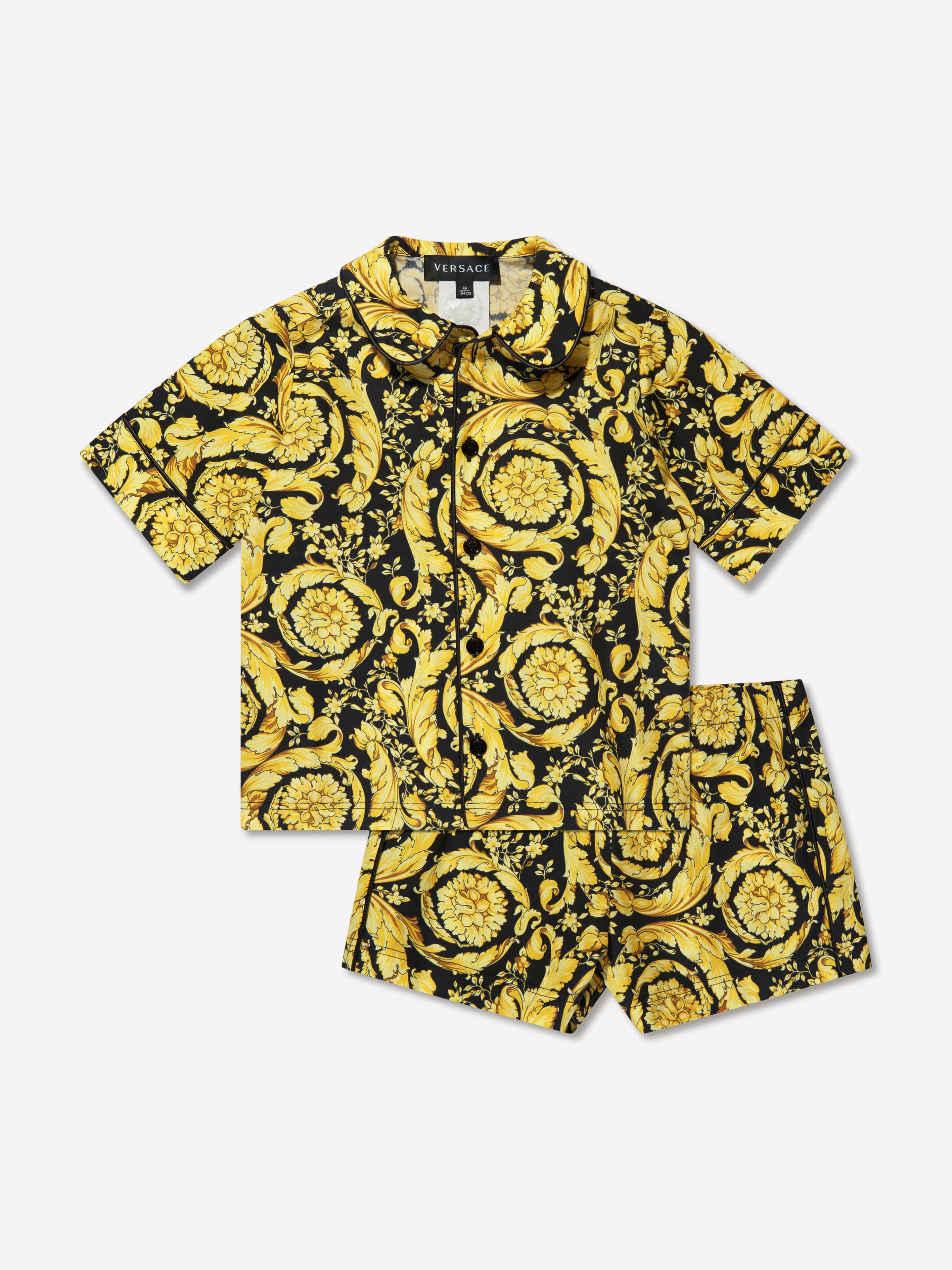 Versace Kids Barocco Short Pyjama Set