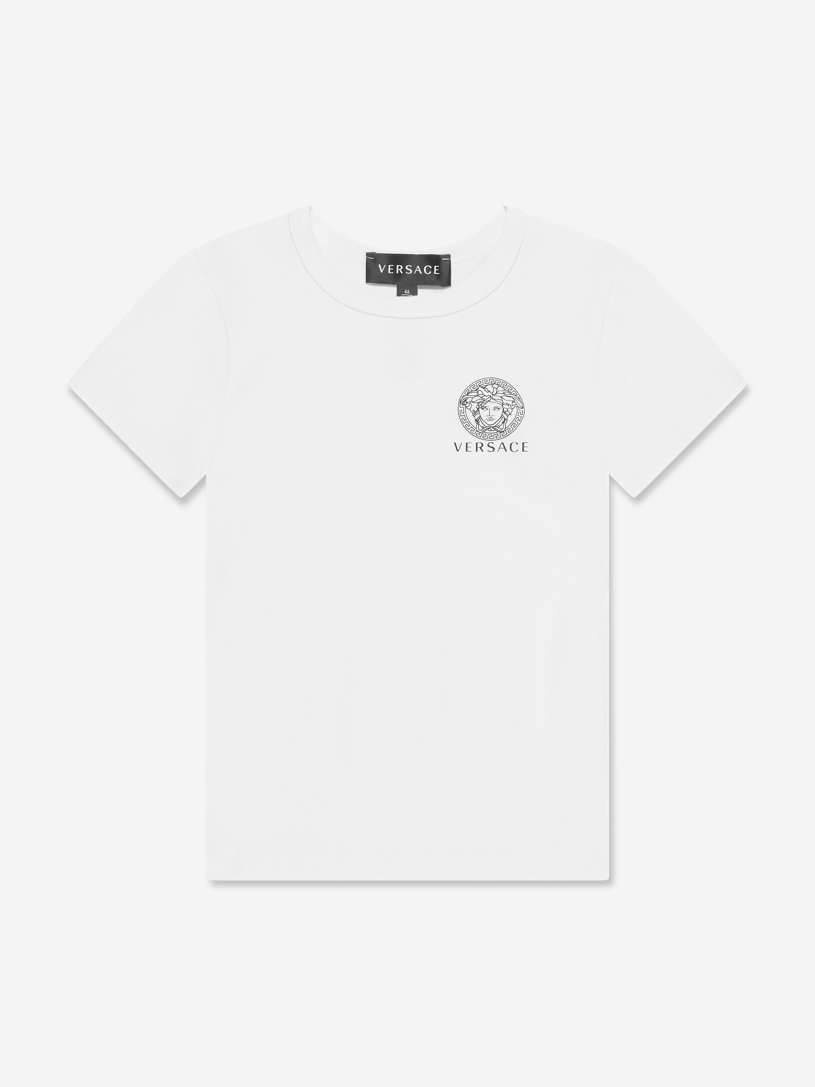 Versace Boys Logo T-Shirt Set (2 Pack) in Black