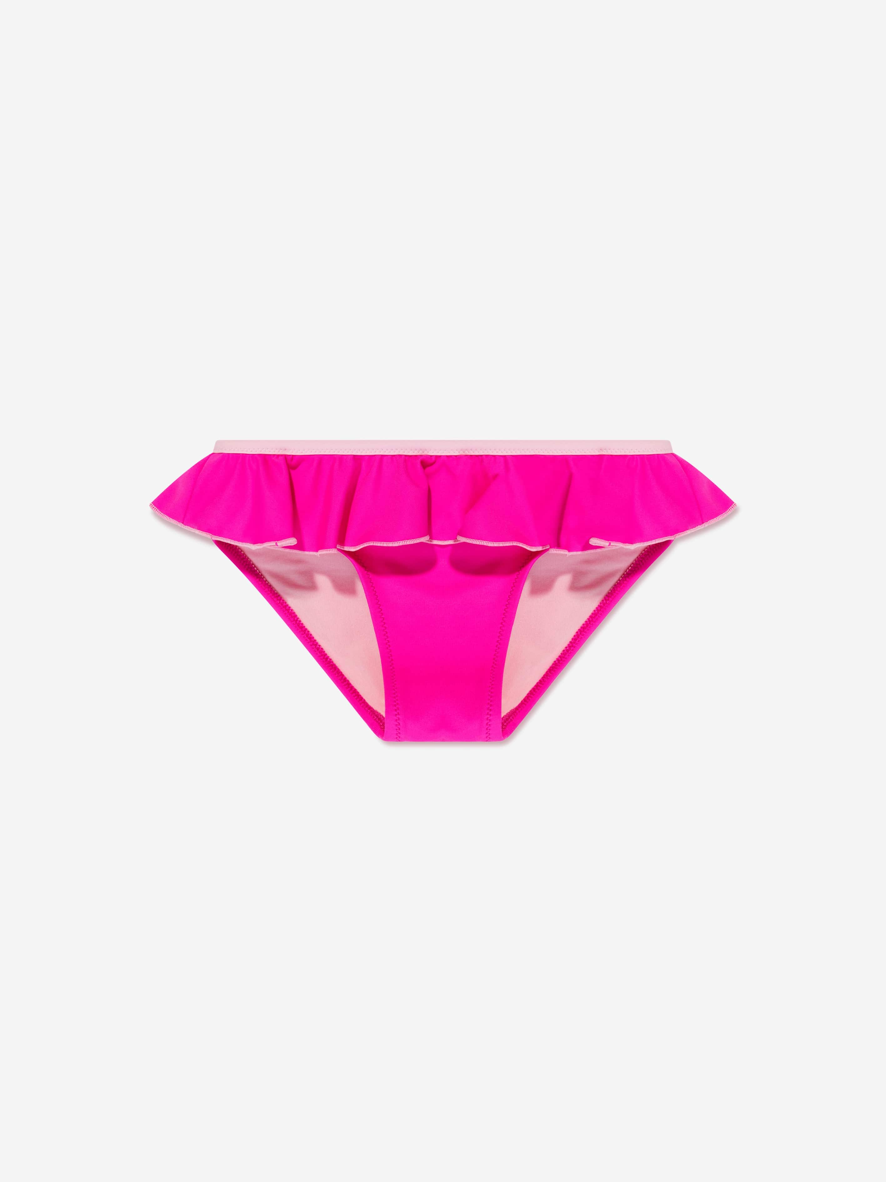 Versace Girls Logo Bikini in Pink