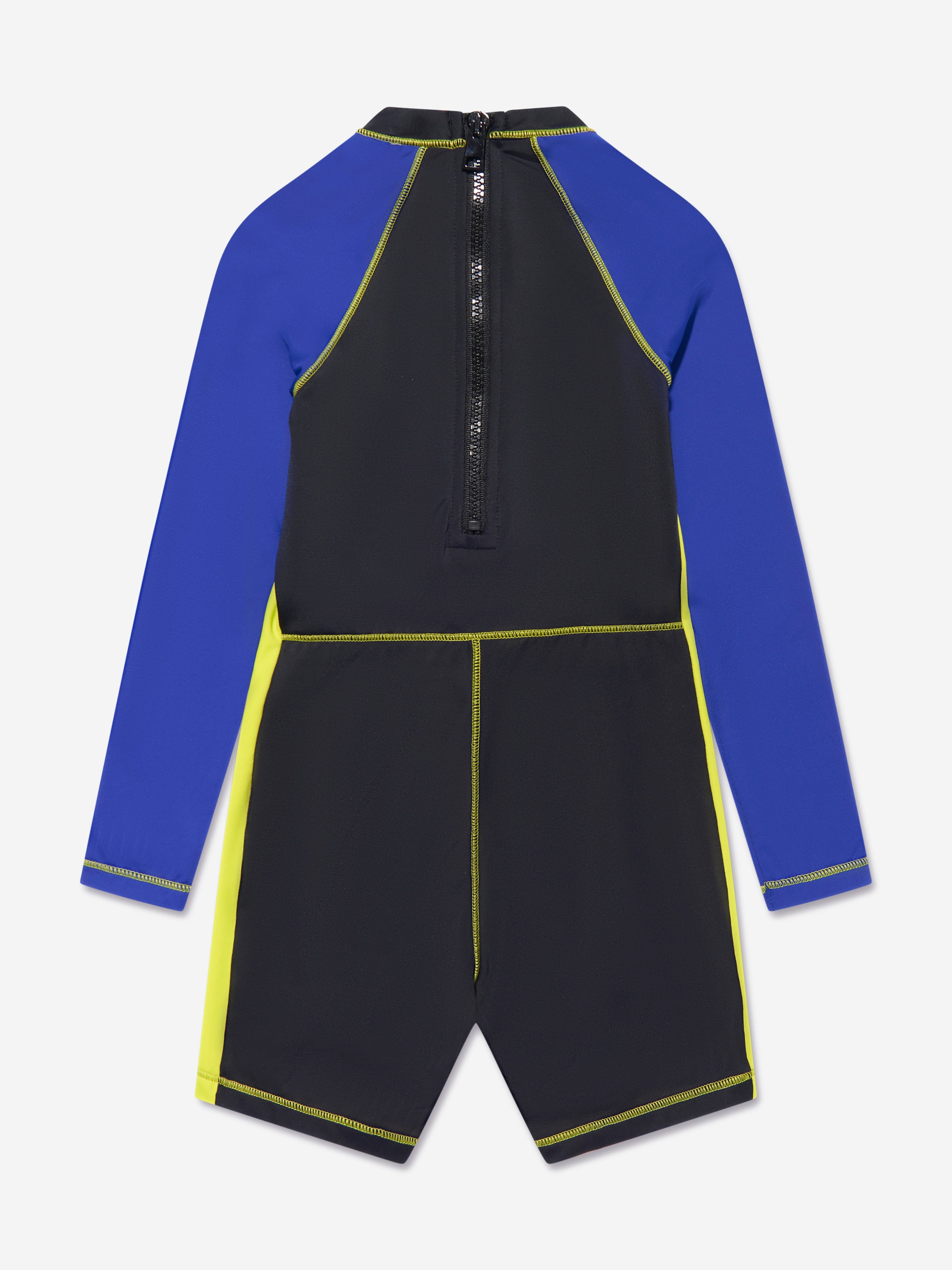 Versace Boys Crocodile Logo Wetsuit in Multicolour