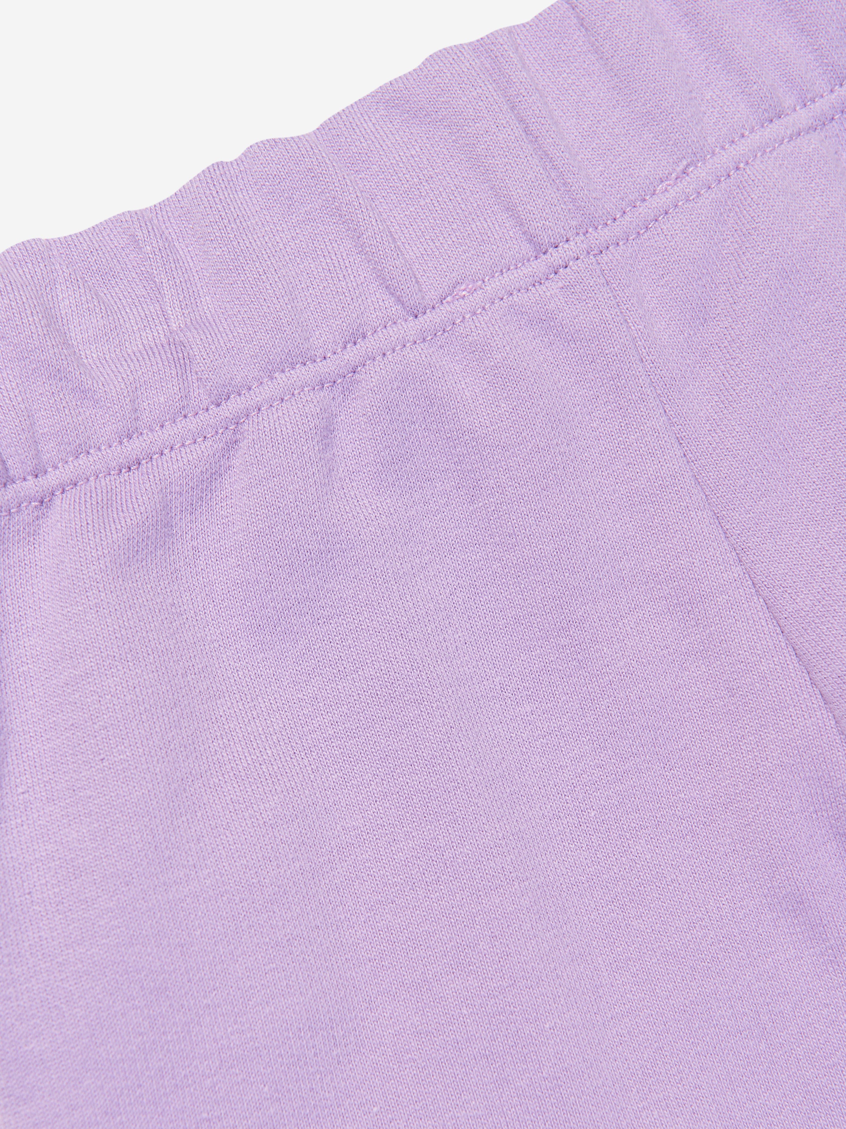 Versace Baby Girls Logo Joggers in Lilac