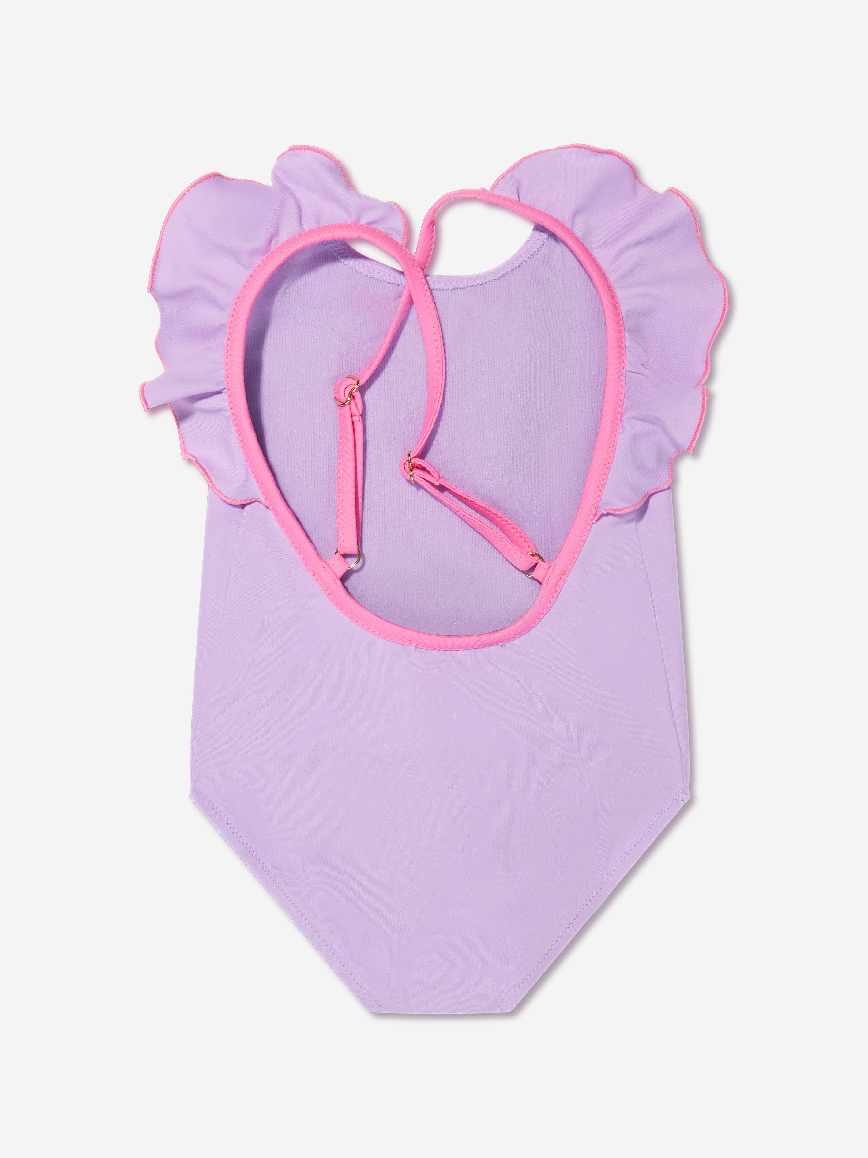 Versace Baby Girls Medusa Swimming Costume in Lilac