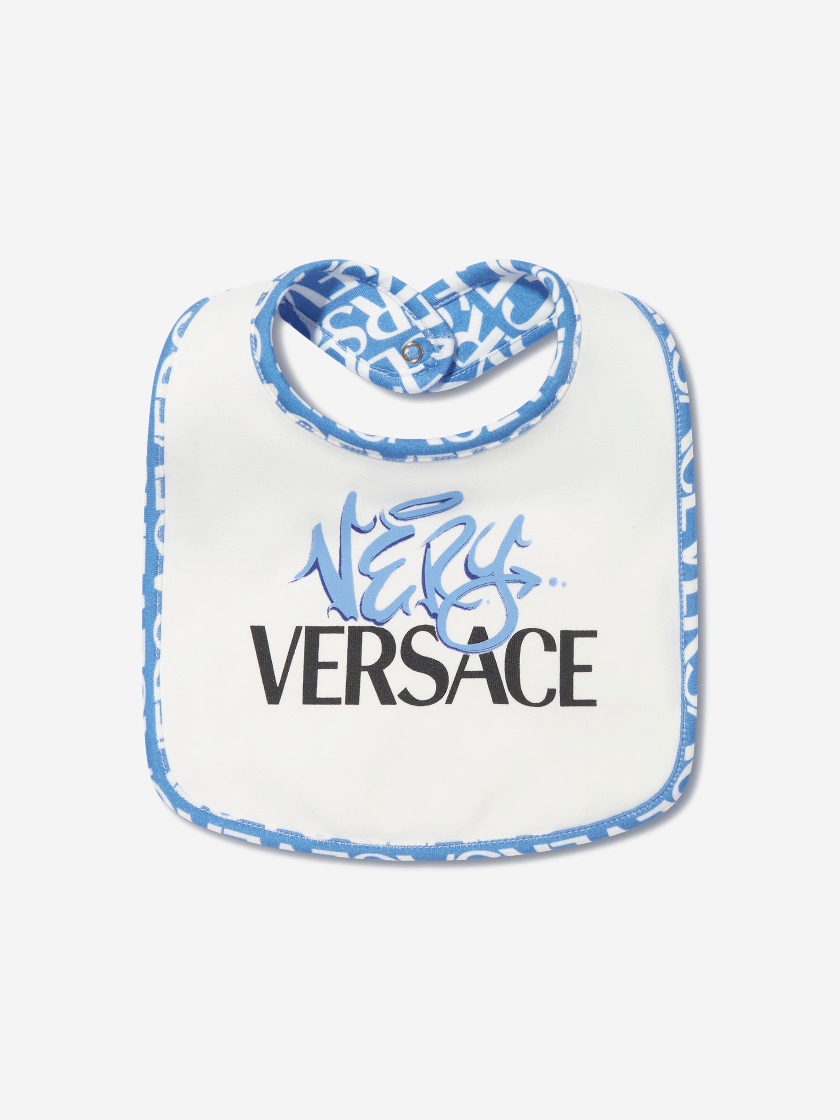 Versace Baby Boys Babygrow Gift Set in White