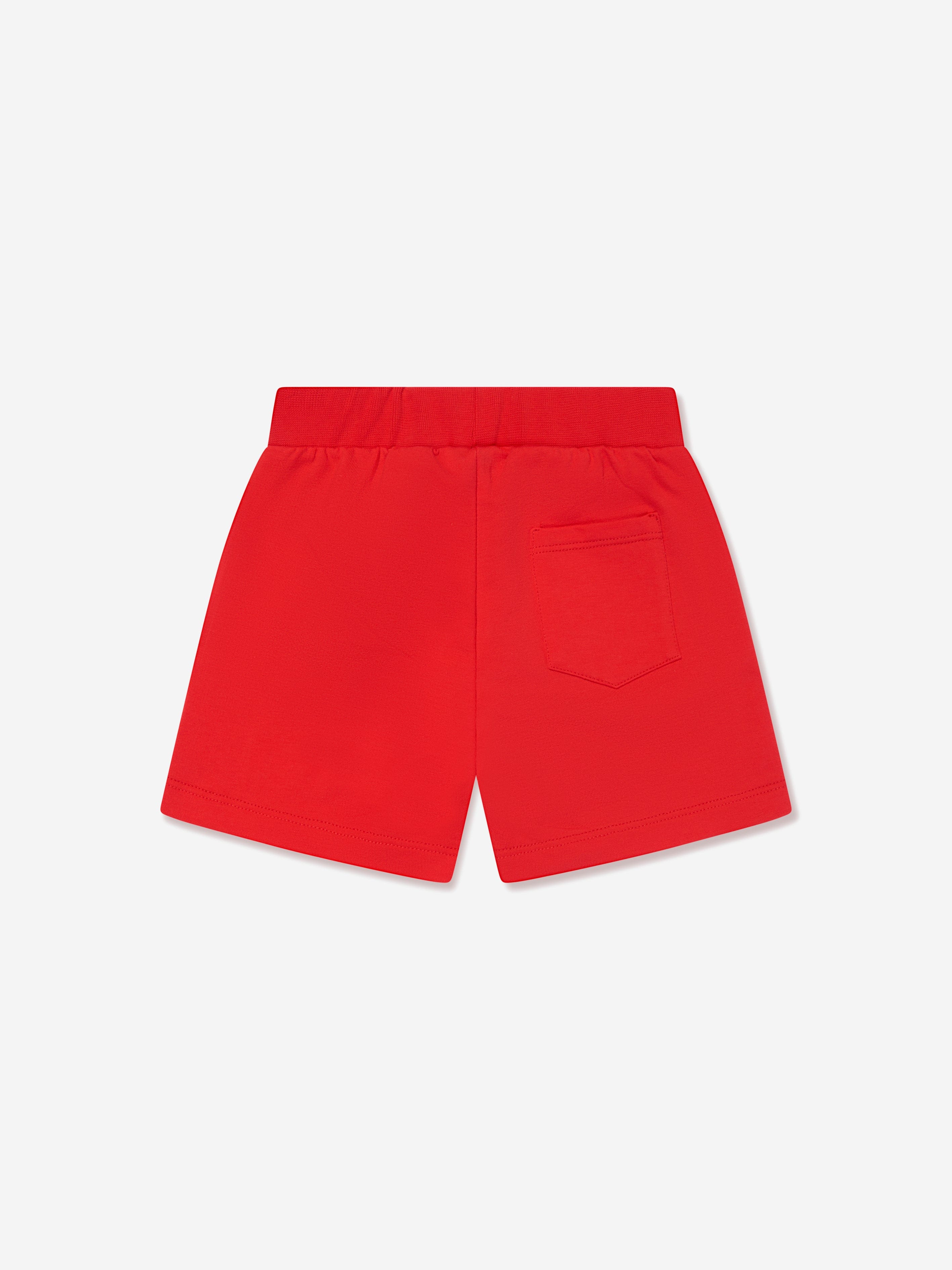 Versace Baby Boys Greca Medusa Logo Short in Red