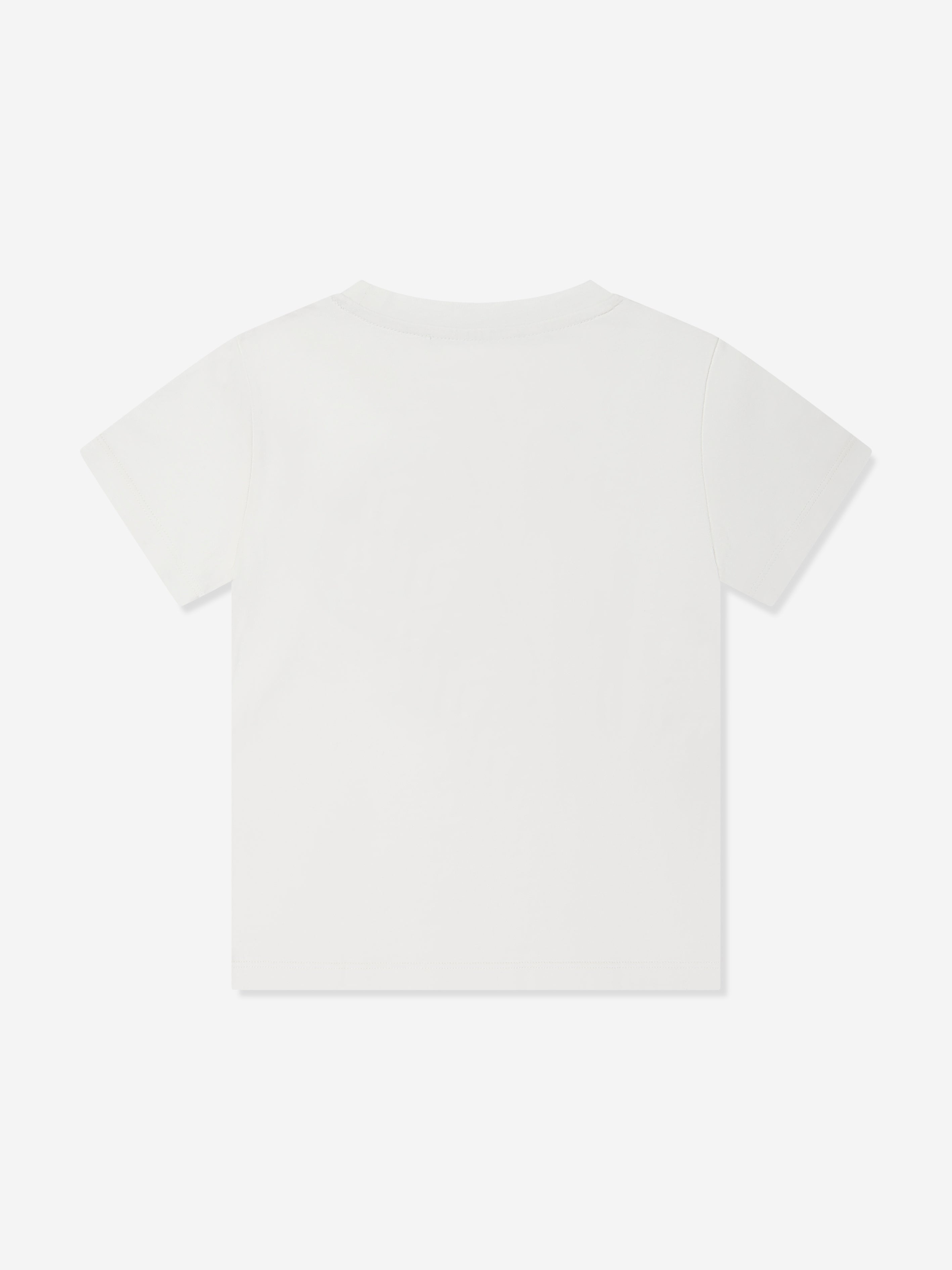 Versace Boys Medusa Logo T-Shirt in White