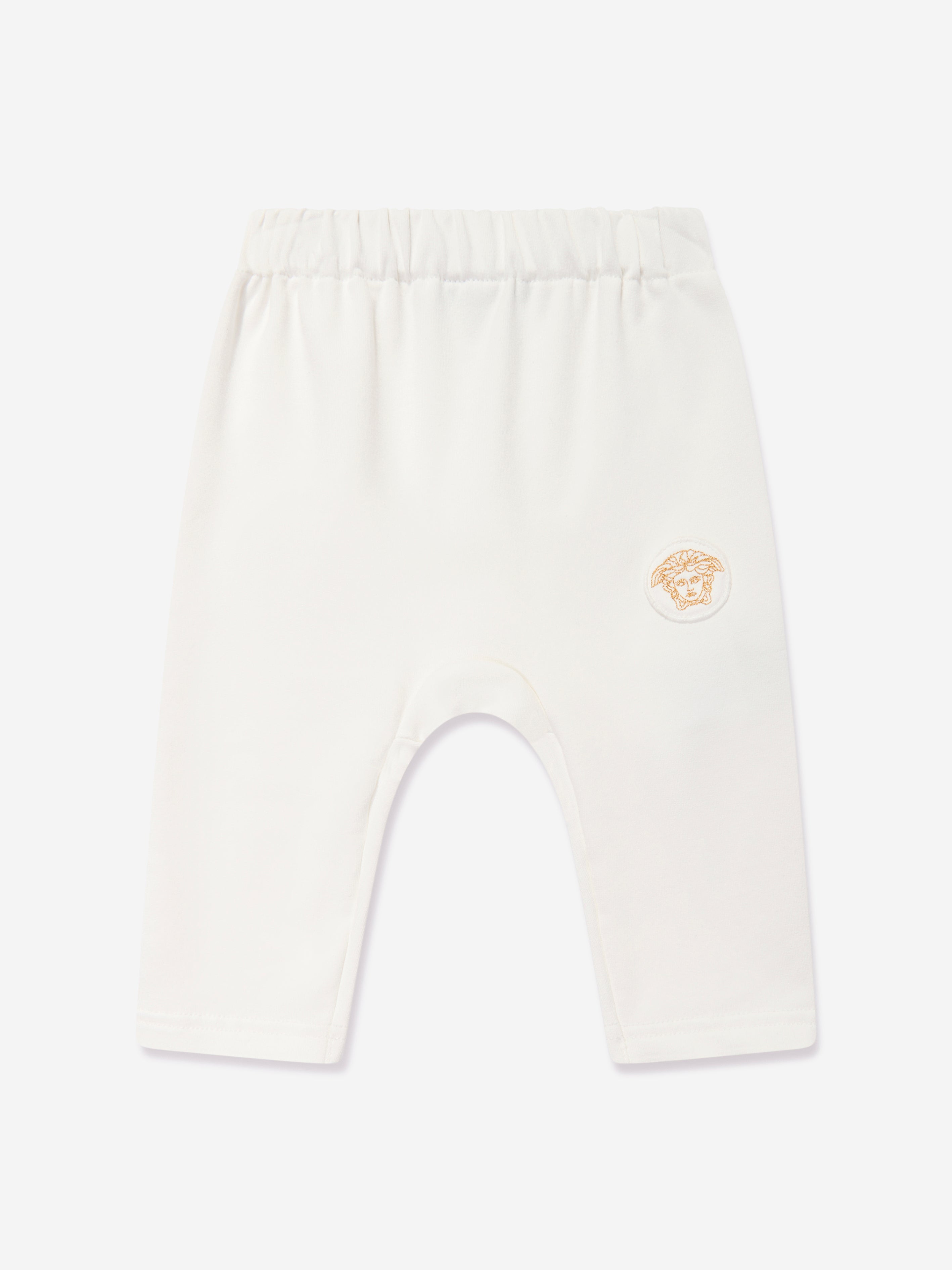 Versace Baby Barocco Outfit Set in Gold