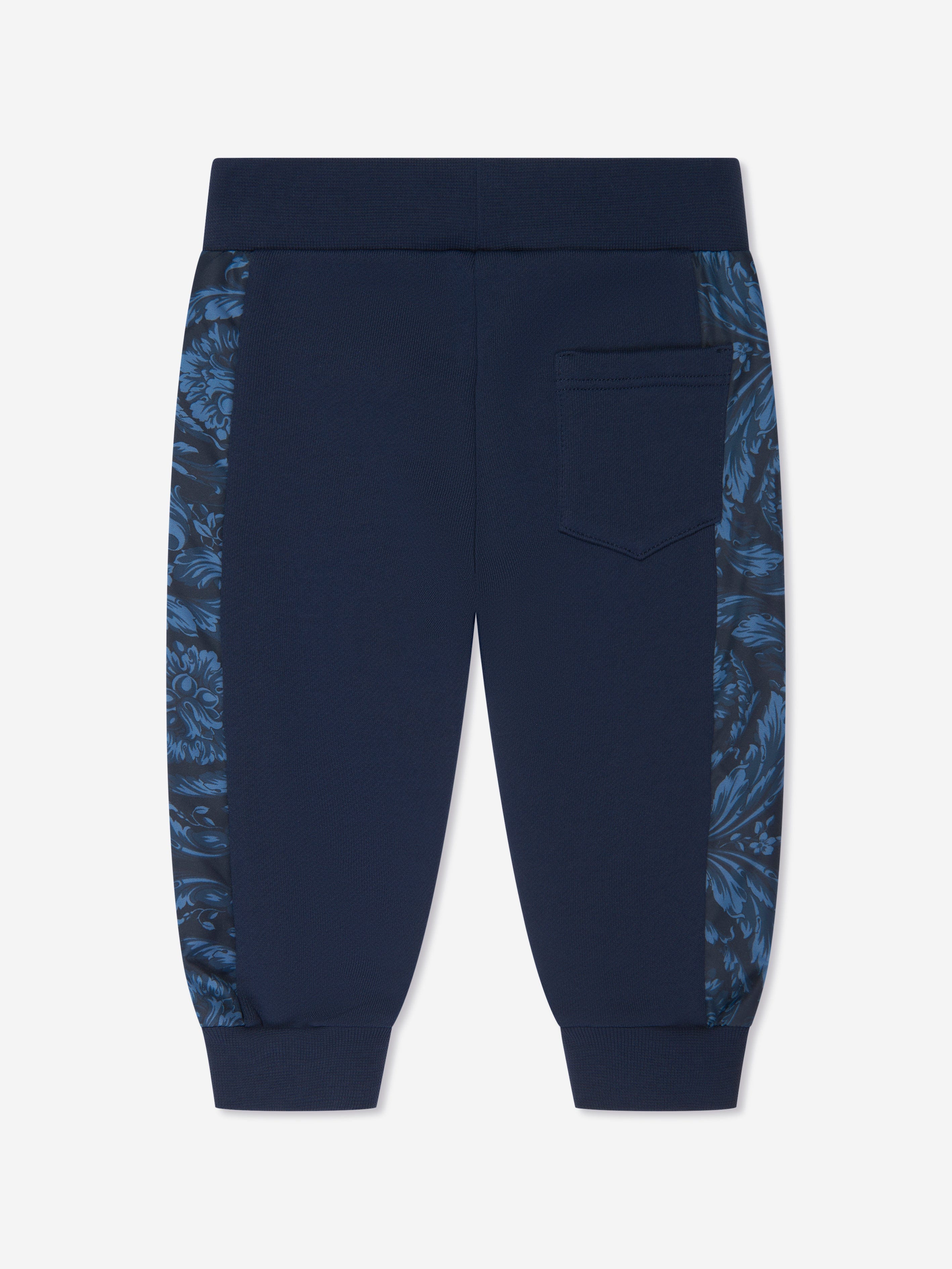 Versace Baby Barocco Medusa Logo Joggers in Navy