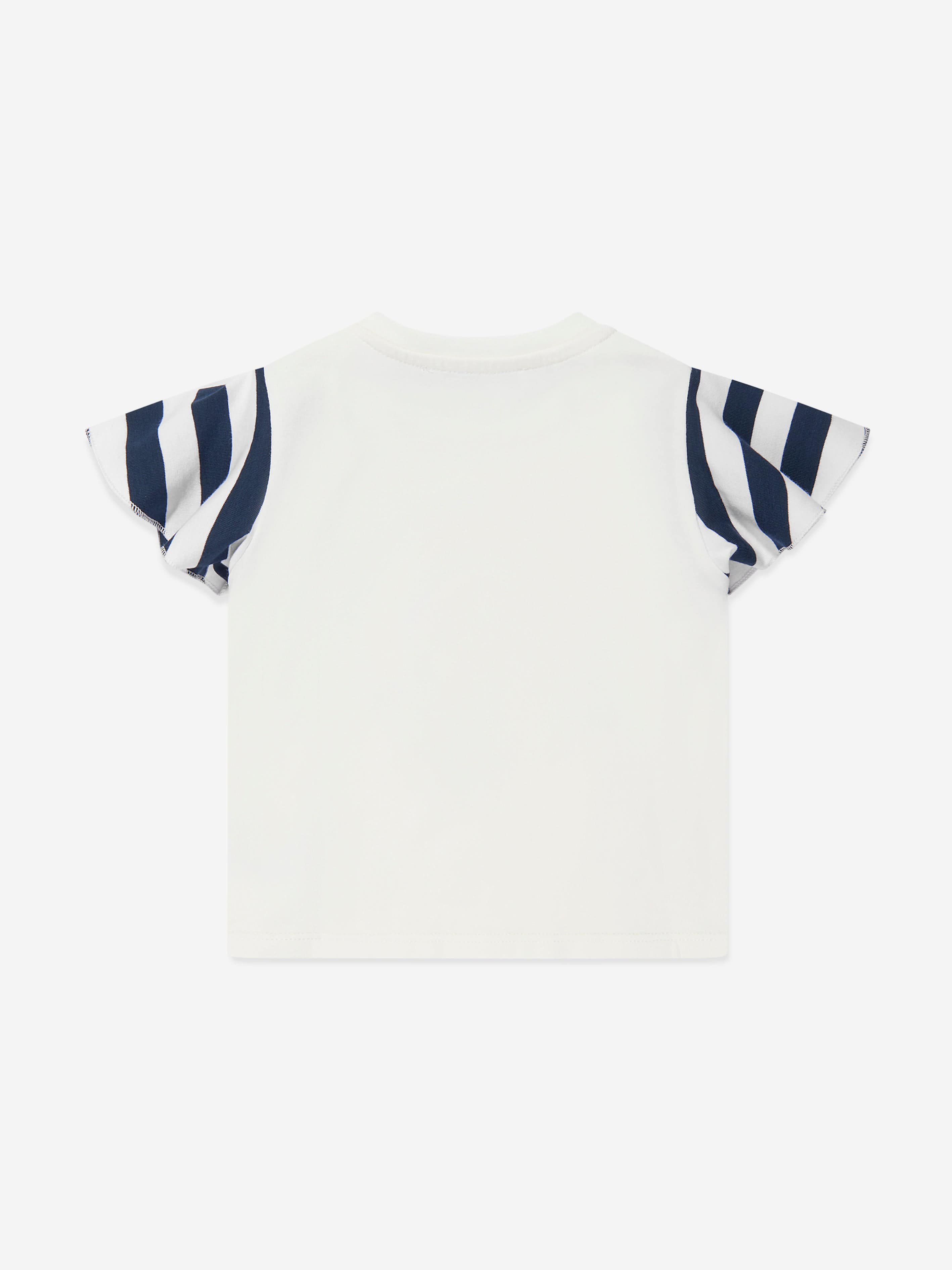 Versace Baby Girls Nautical T-Shirt in White