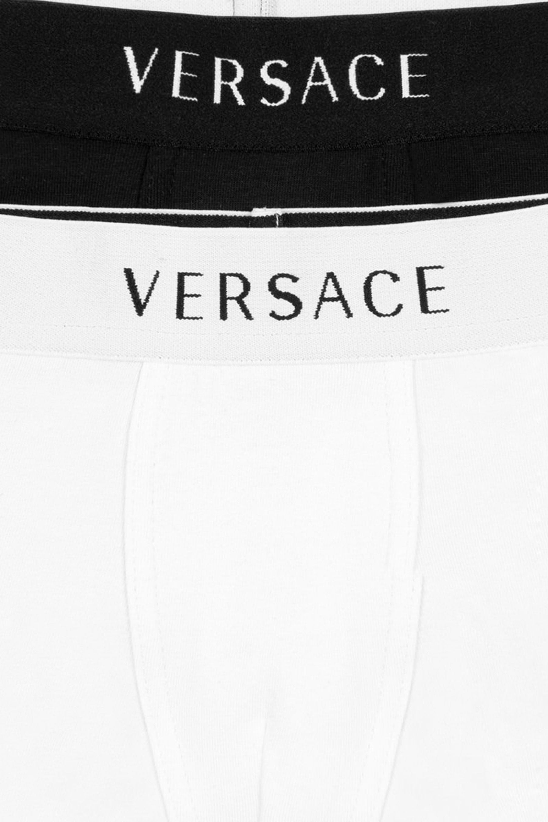 Versace Boys Cotton Boxer Shorts Set (2 Pack)