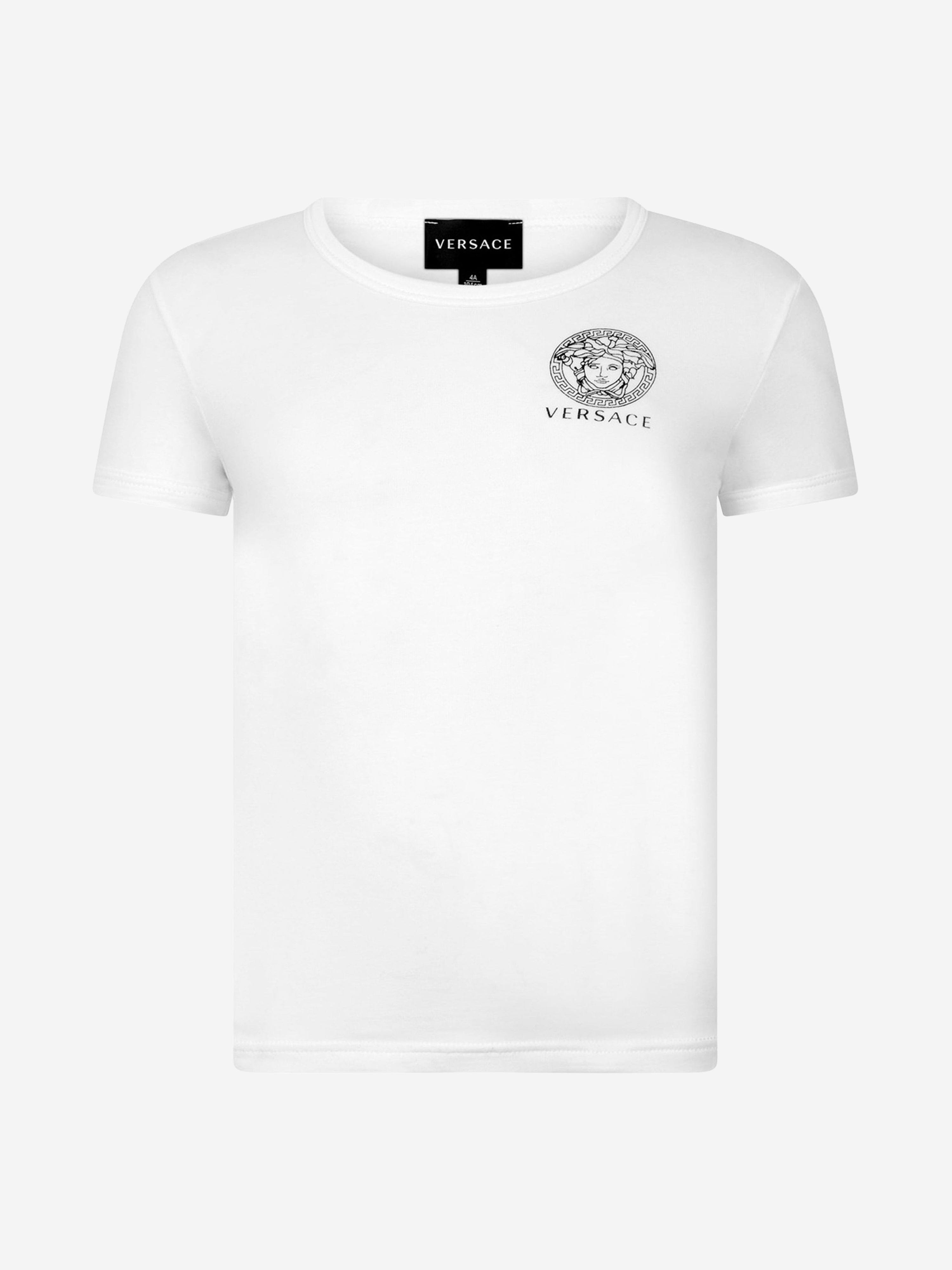 Versace Boys Cotton Jersey T-Shirt