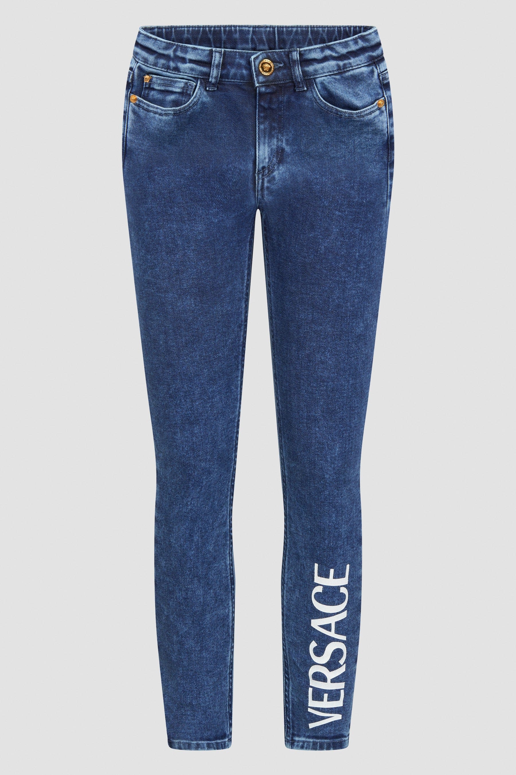 Versace Girls Logo Jeans