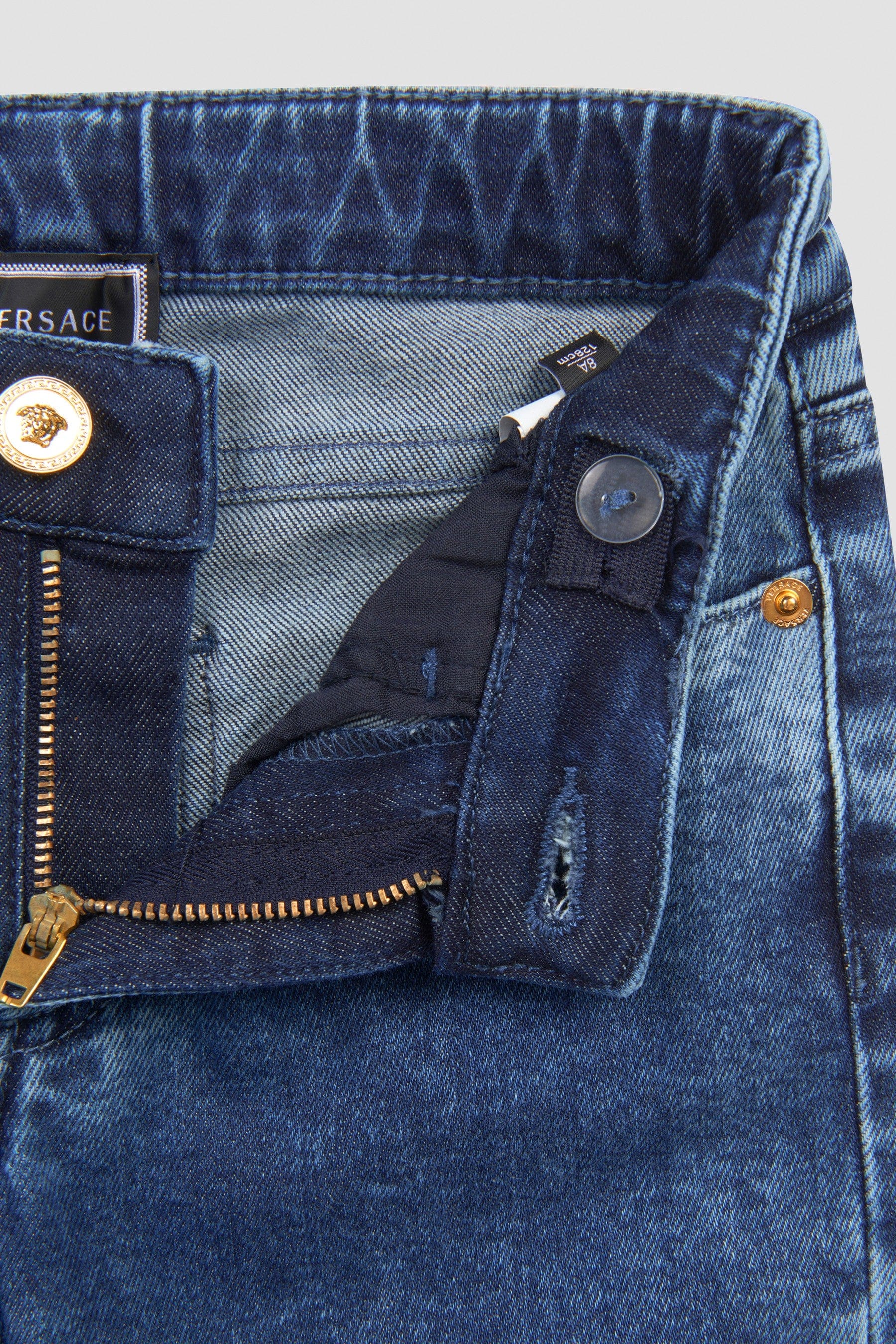 Versace Girls Logo Jeans