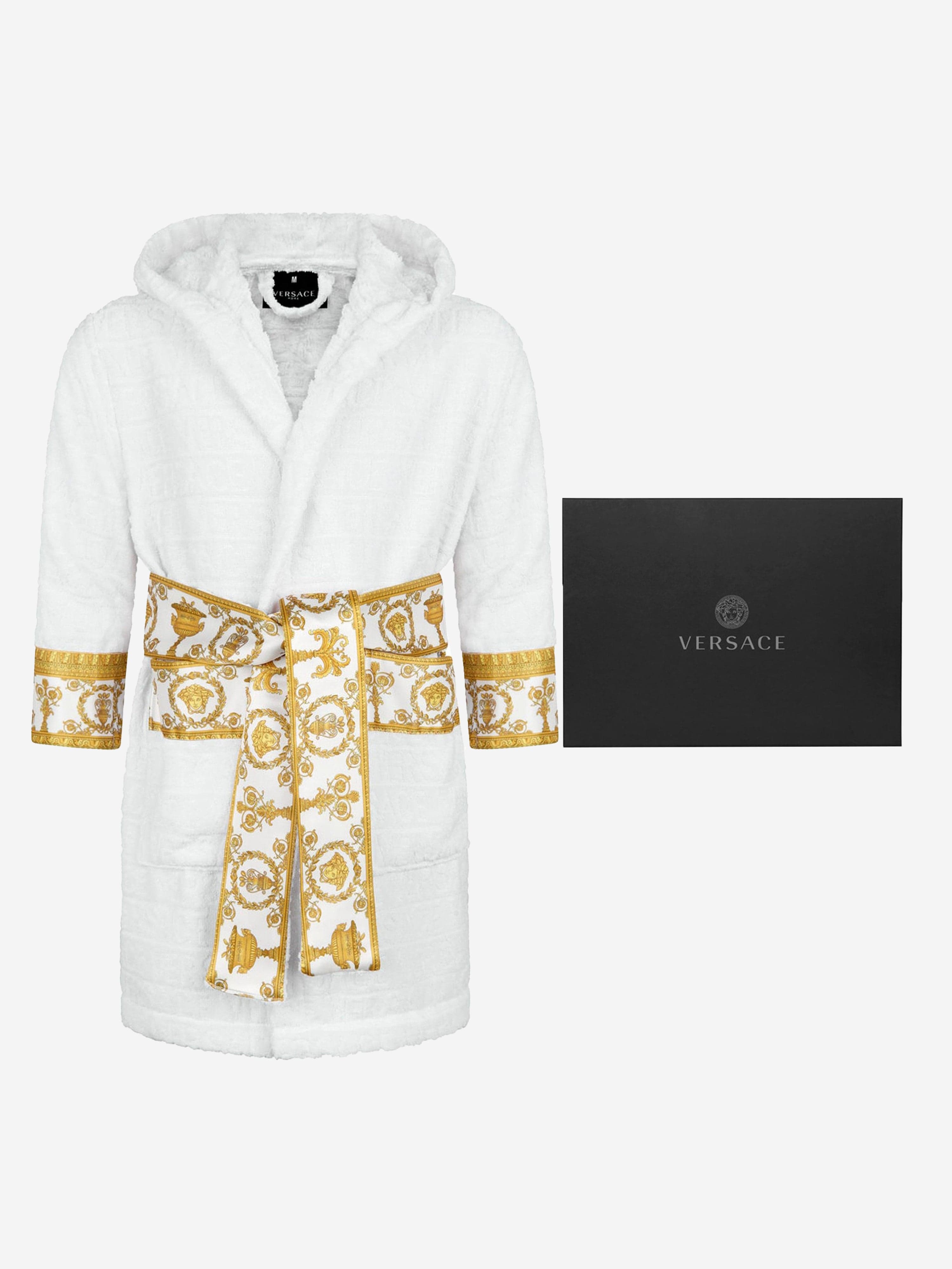 Versace Kids Baroque Bathrobe