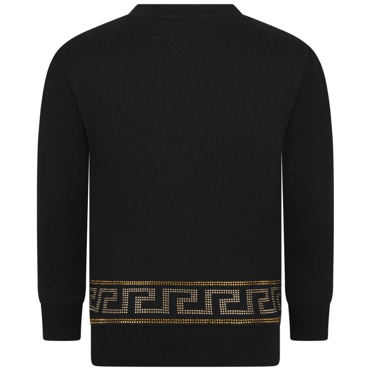 Versace Girls Cotton Logo Sweater