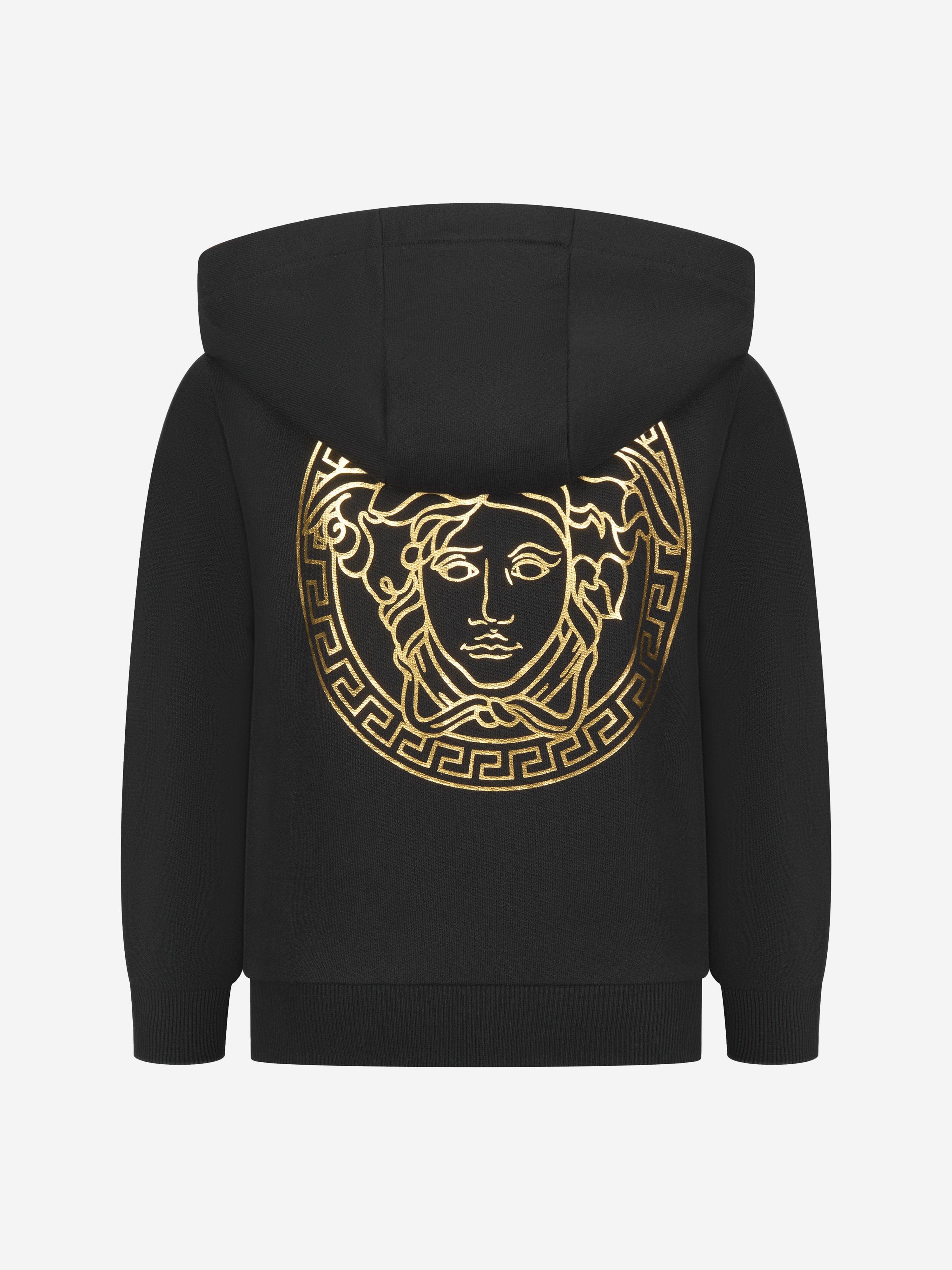 Versace Boys Logo Zip Hoody